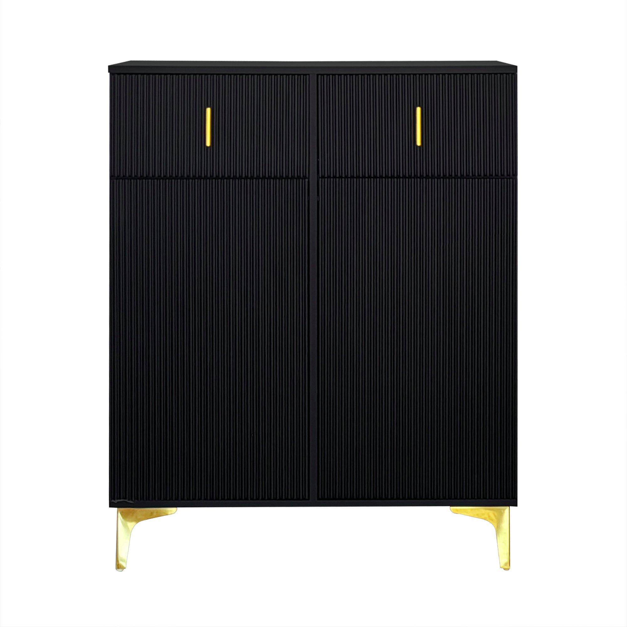 Black - Urban Meuble - Modern Cabinet Black Storage Design - 2