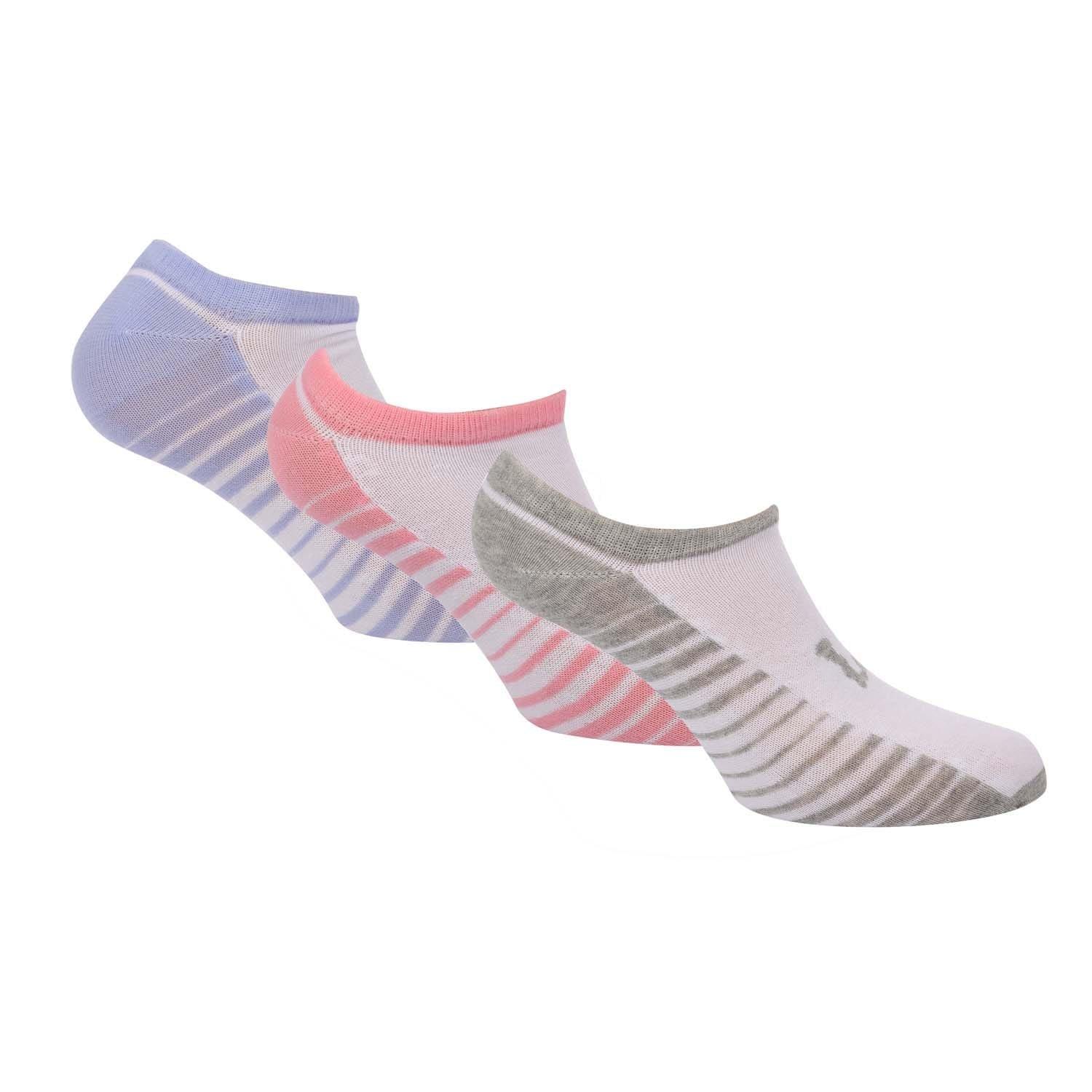 Lee Women's 3 Pack Of Trainer Liner Socks - White - 4-7
