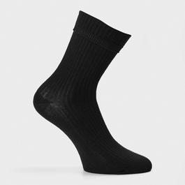 Vans Cuff It Half Crew Black Sock Womens