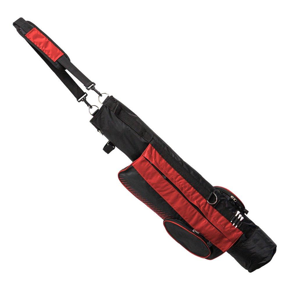 Black/Red - Longridge - Longridge 5 Pencil Golf Bag - 2