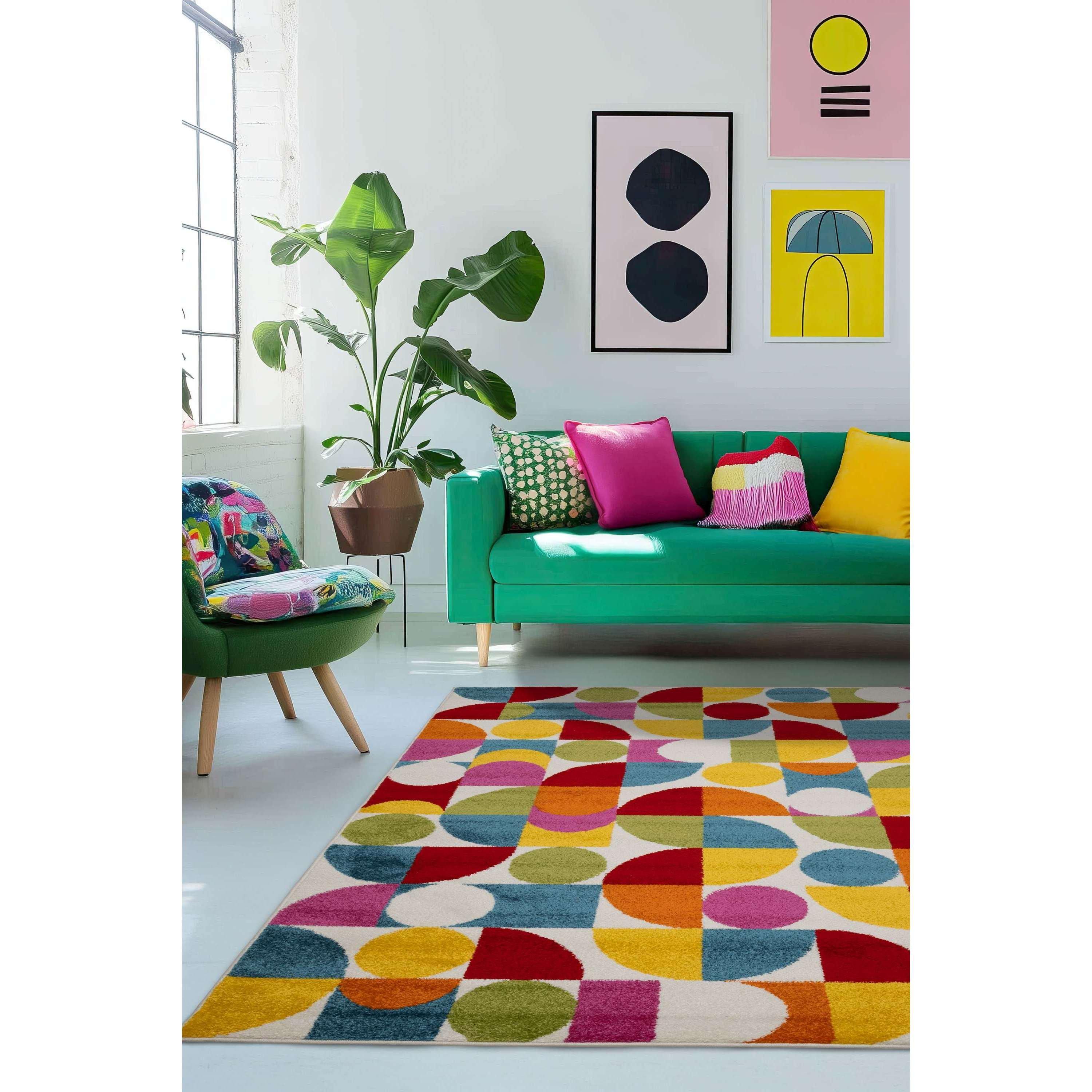 Homemaker  New Villa Geo Rug -  - 120x170cm