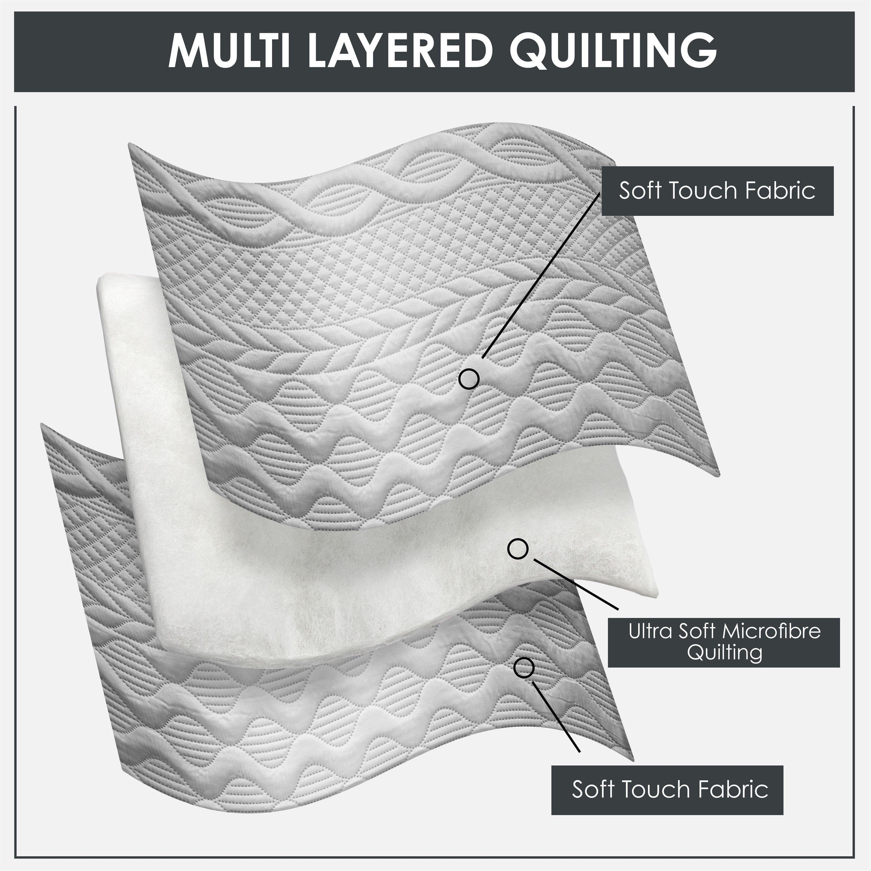 Silver - Emma Barclay - Aran - Plush Seersucker Bedspread Set - 4