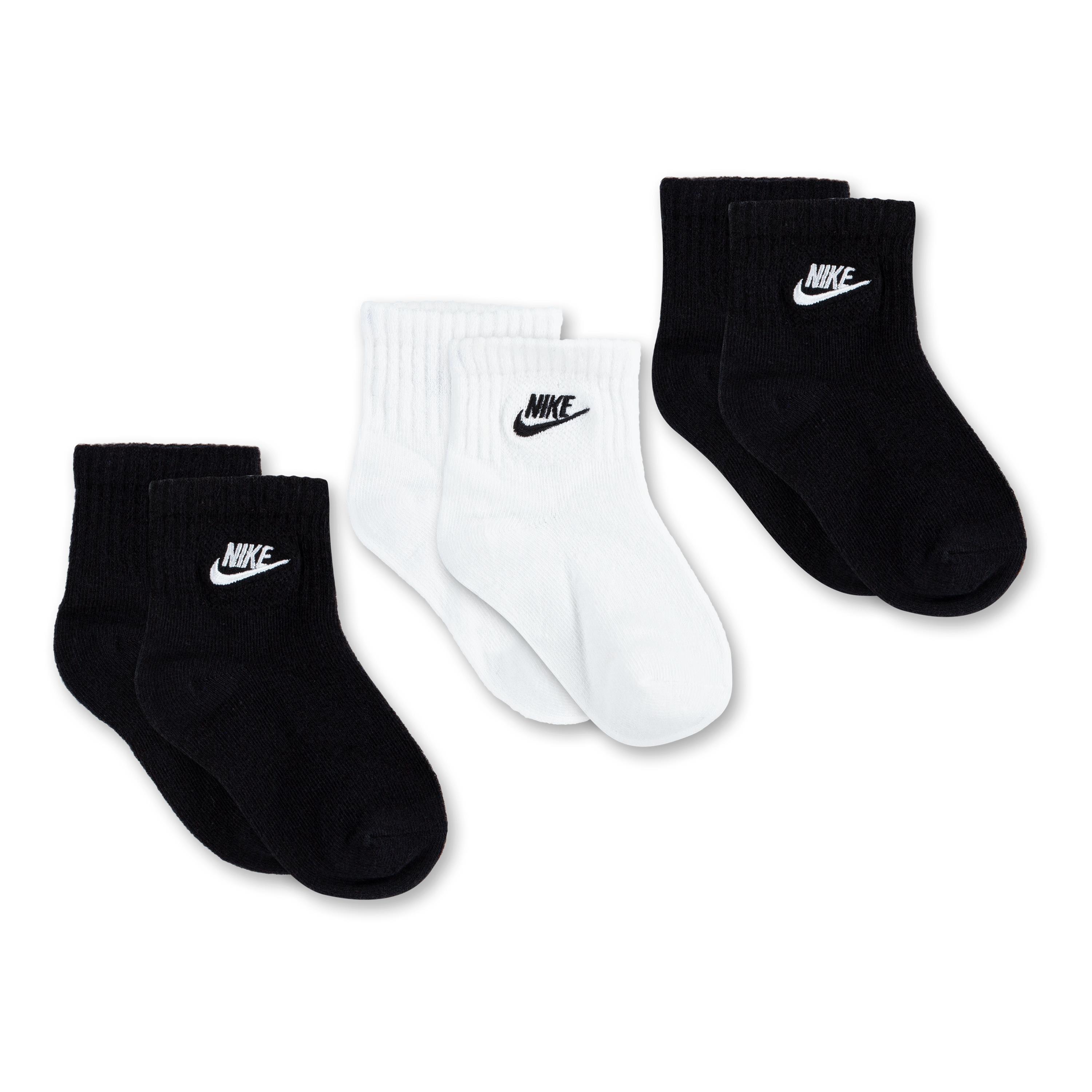 Black - Nike - Quarter Sock Baby - 2