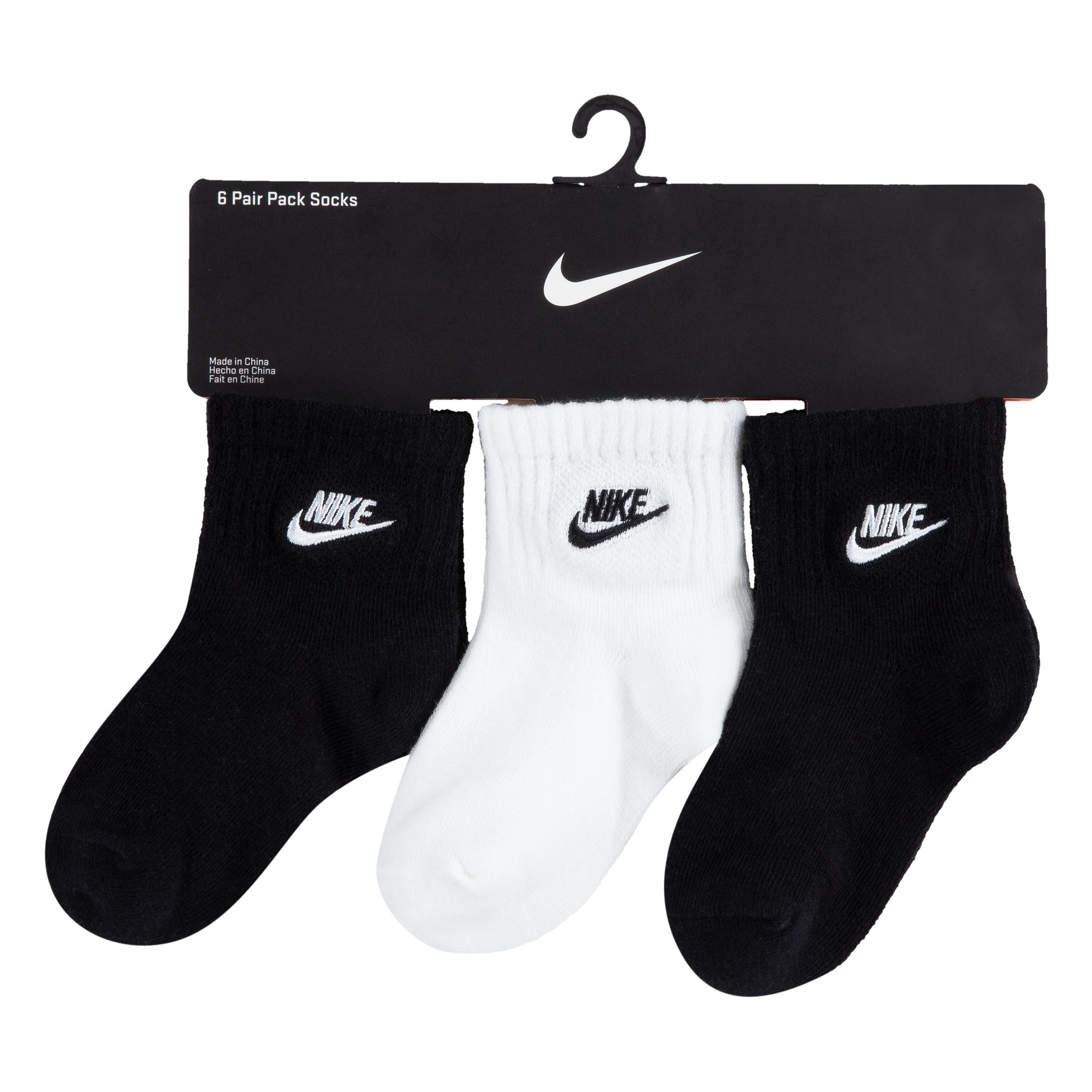 Black - Nike - Quarter Sock Baby - 3