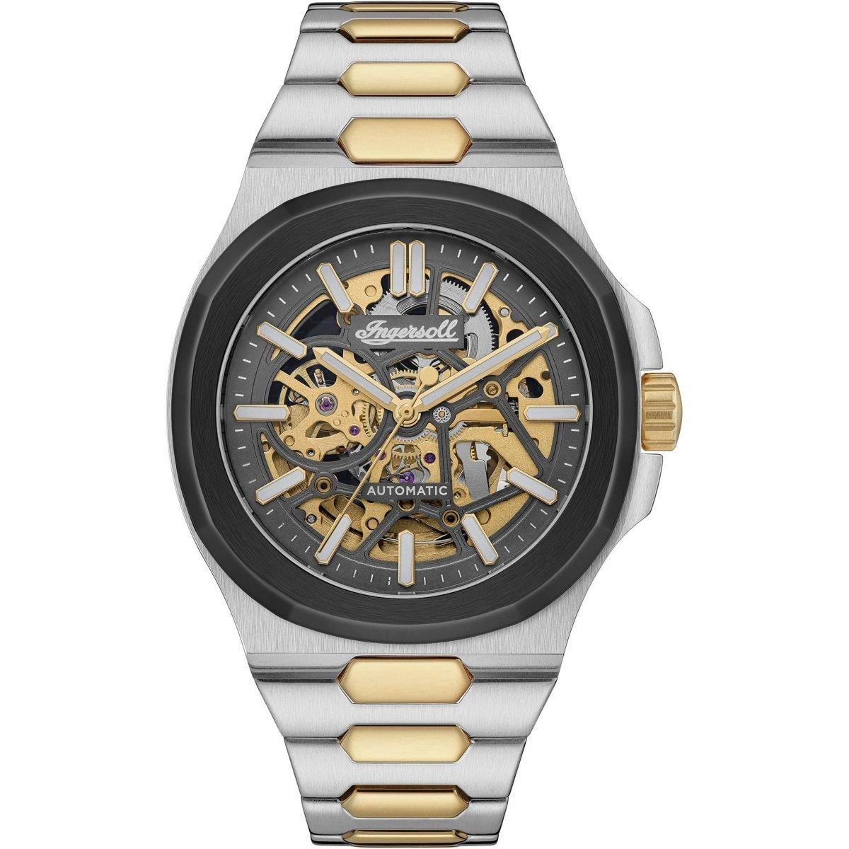 Silver And Grey - Ingersoll 1892 - The Catalina Silver Black Watch I12504 - 1