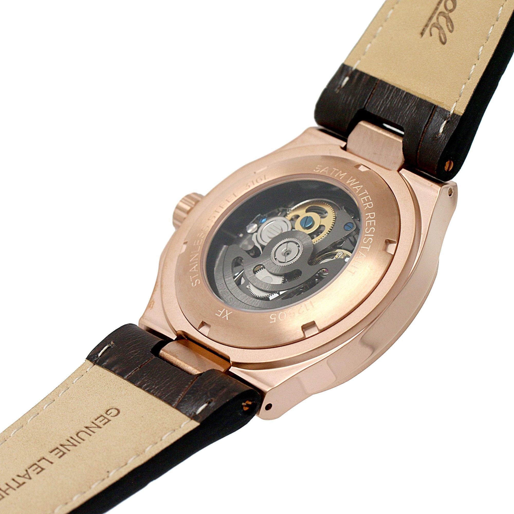 Ružičasto zlatna crna - Ingersoll 1892 - Catalina Brown Rose Gold Watch I12505 - 9