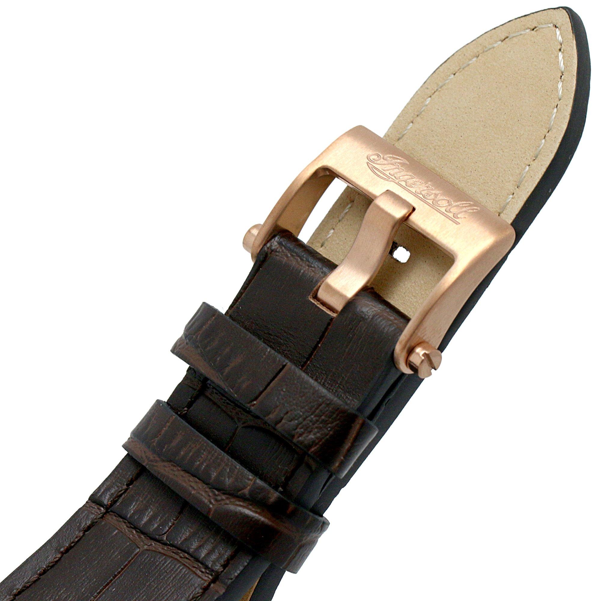 Ružičasto zlatna crna - Ingersoll 1892 - Catalina Brown Rose Gold Watch I12505 - 10