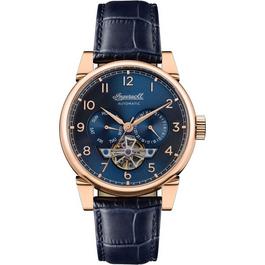 Ingersoll 1892 Swing Blue Rose Gold Watch I12702