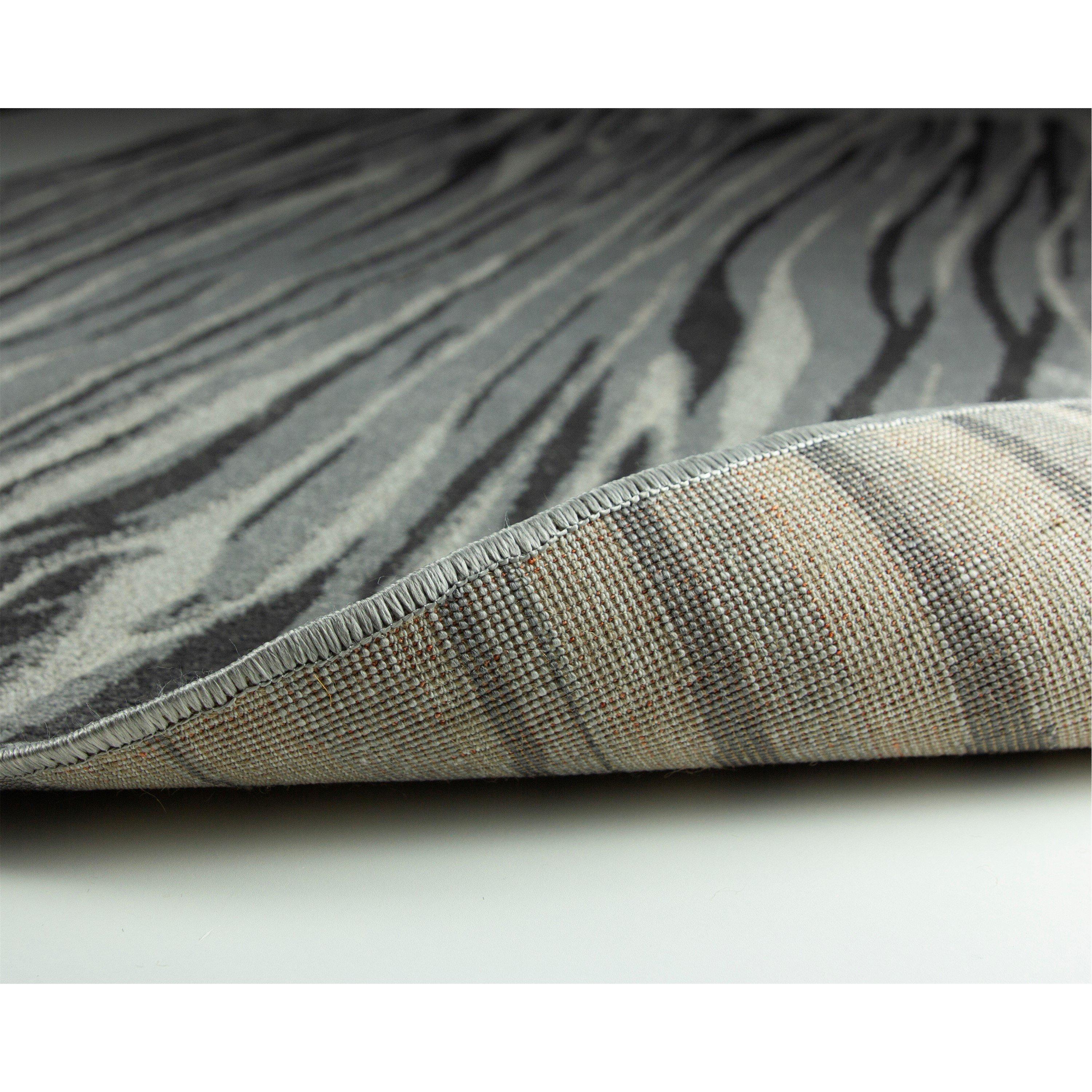 Grey - Arthouse - Rhythm Willow Grey 160 x 230cm Rug - 4