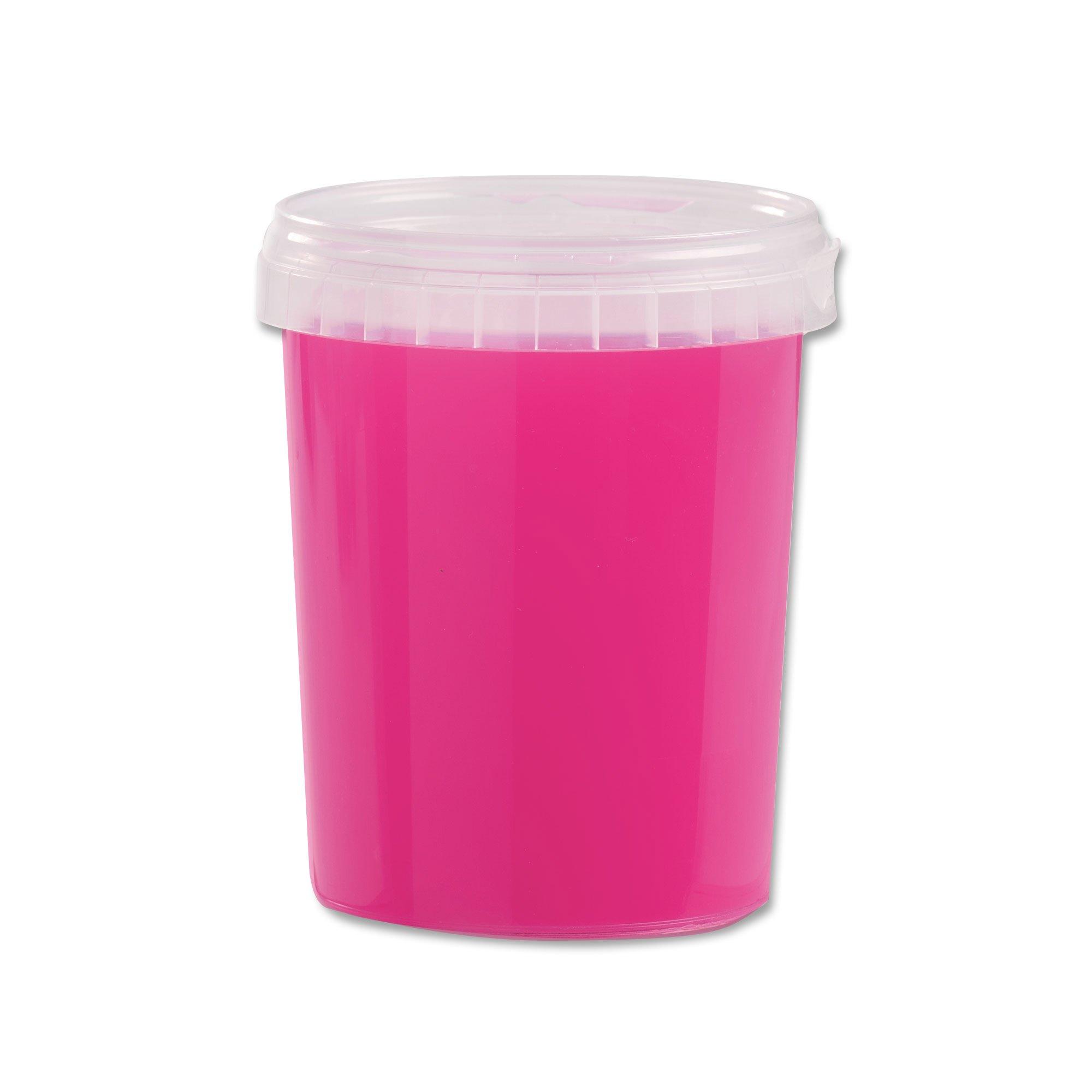 Multi - SES Creative - Slime - Neon pink 470 g - 5
