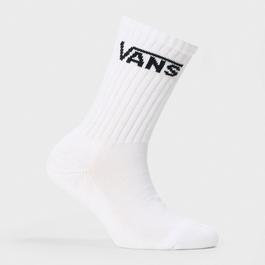 Vans Classic Black/White Crew Sock