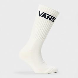 Vans Classic Crew Sock Black/White Boys
