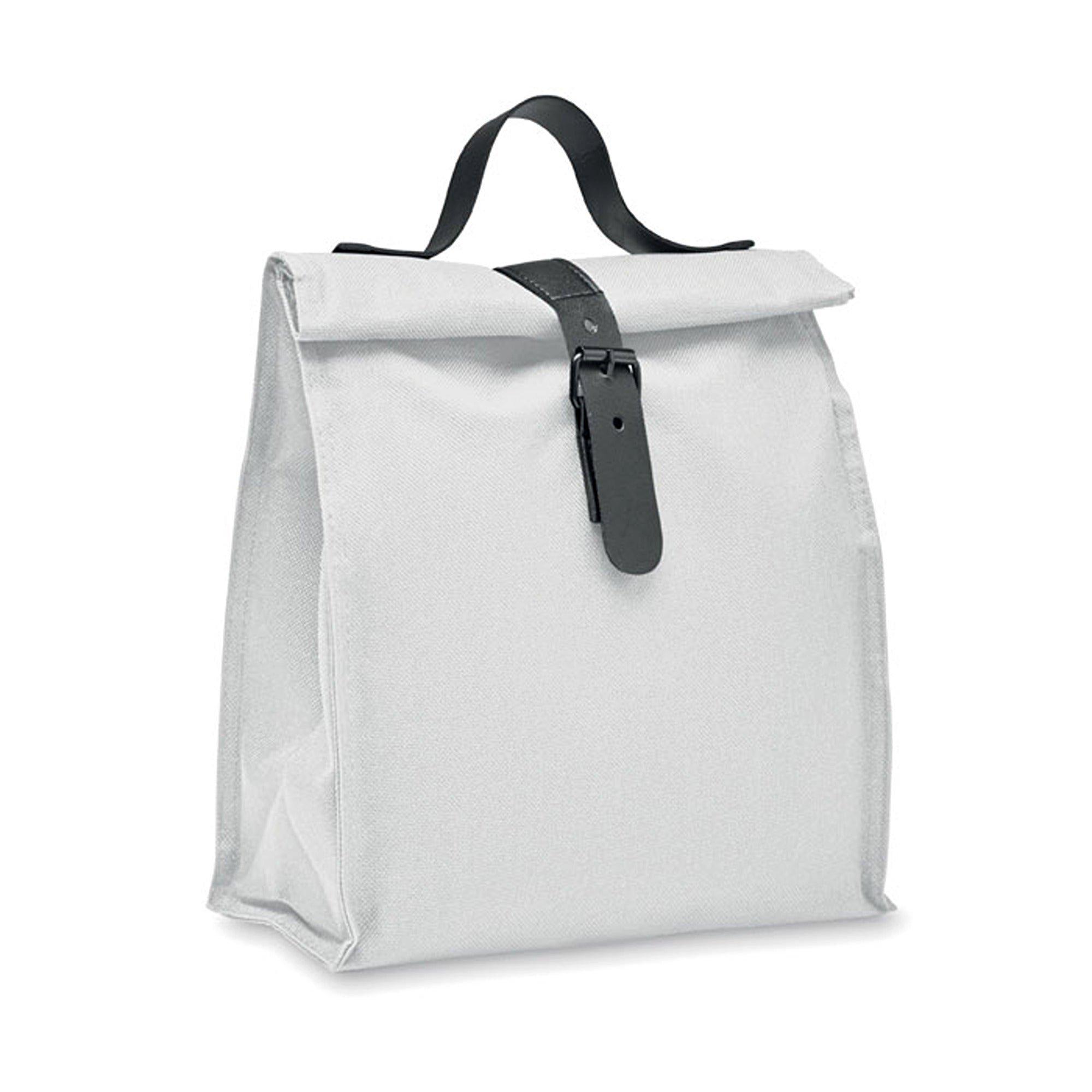 Treat Republic White Insulated Rolltop Cooler Bag