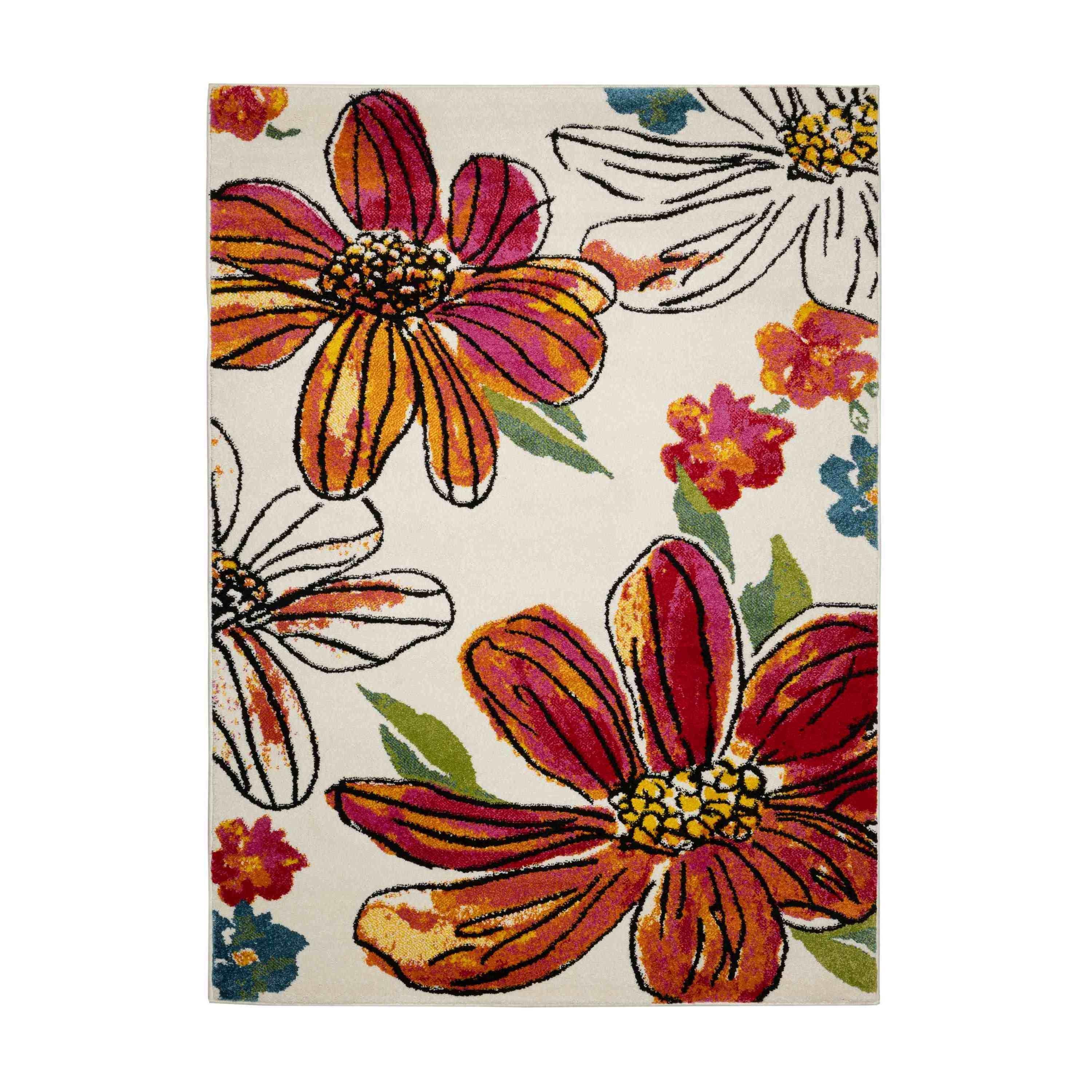 Multi - Homemaker - New Villa Floral Rug - 2
