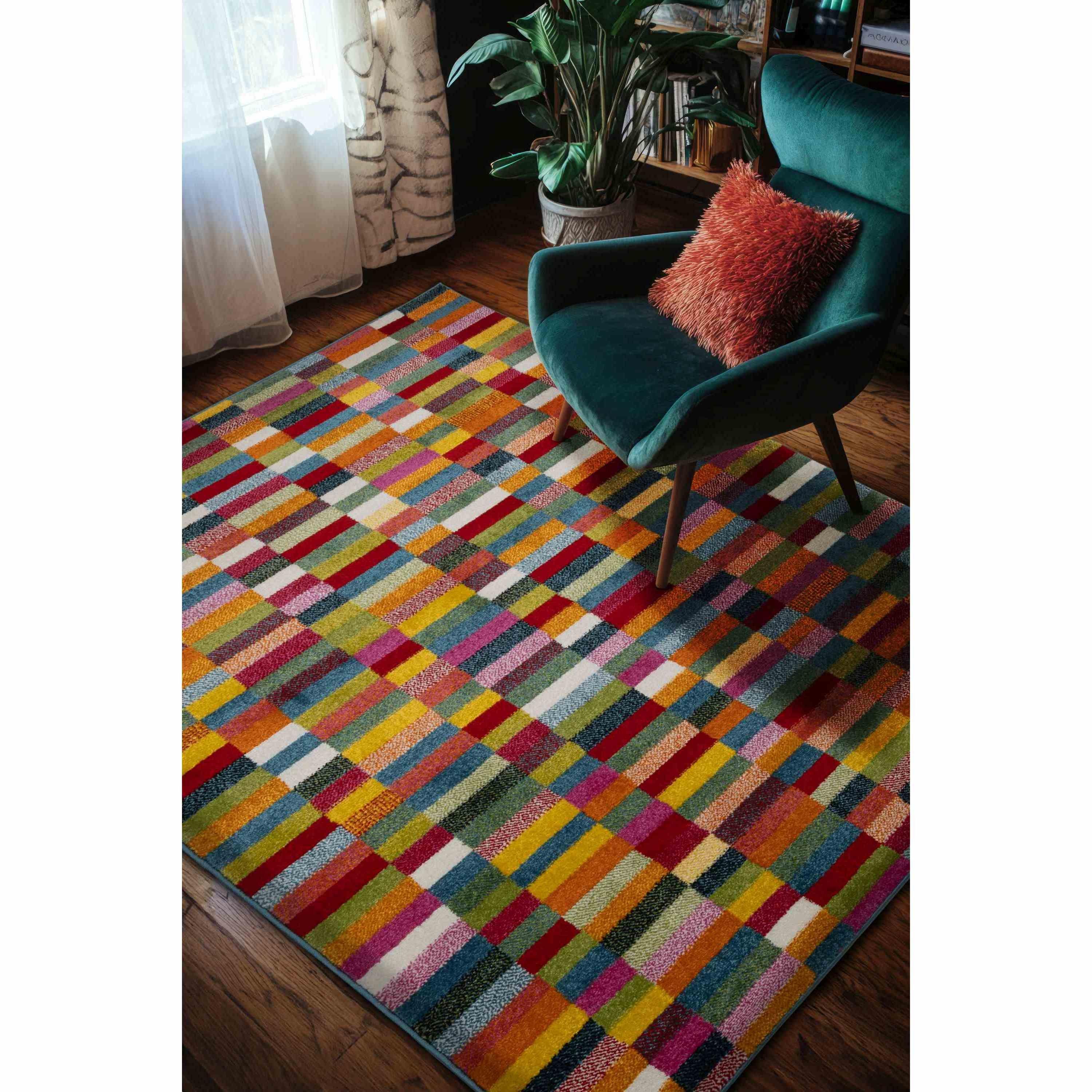 Homemaker  New Villa Broken Blocks Rug -  - 160x230cm
