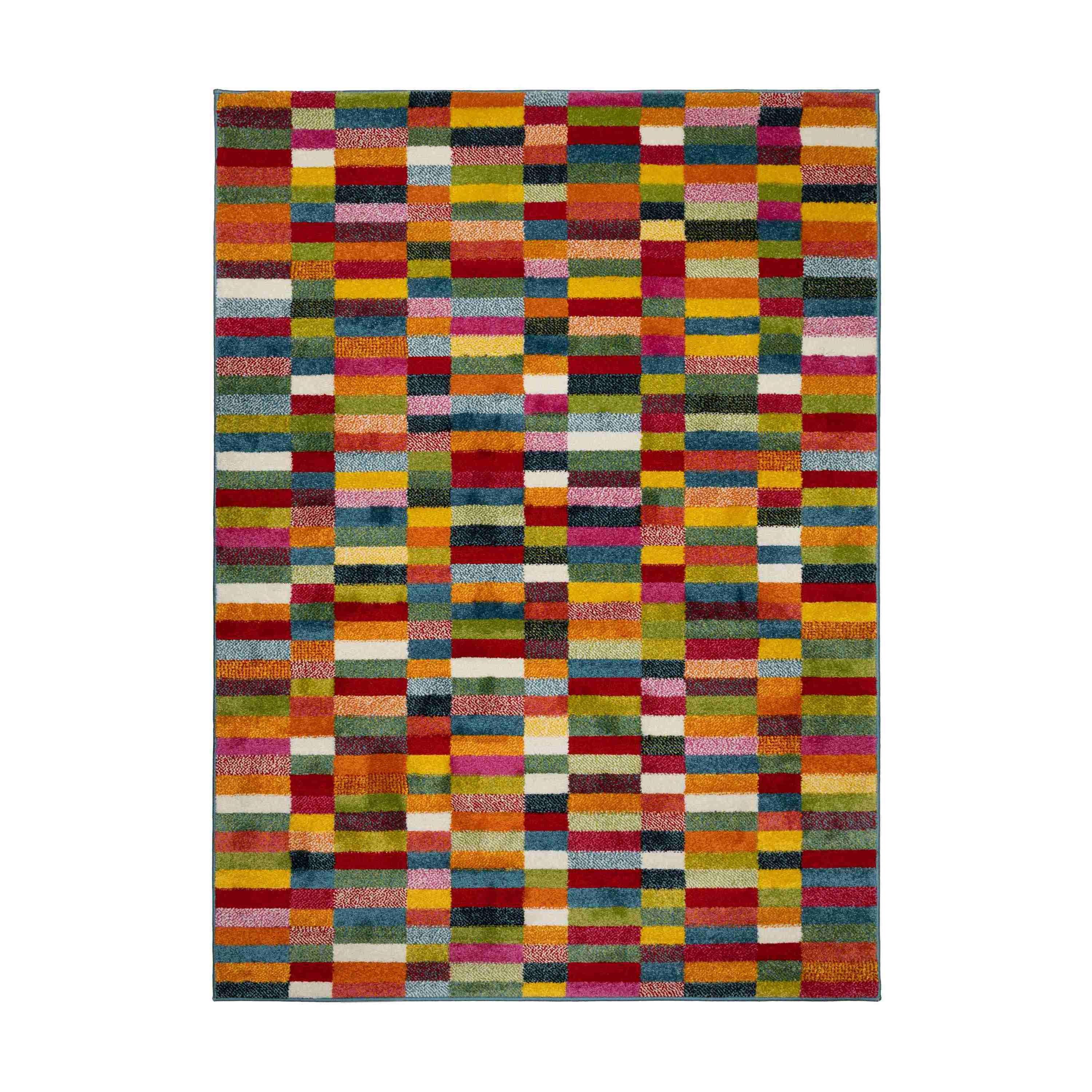 Multi - Homemaker - New Villa Broken Blocks Rug - 2