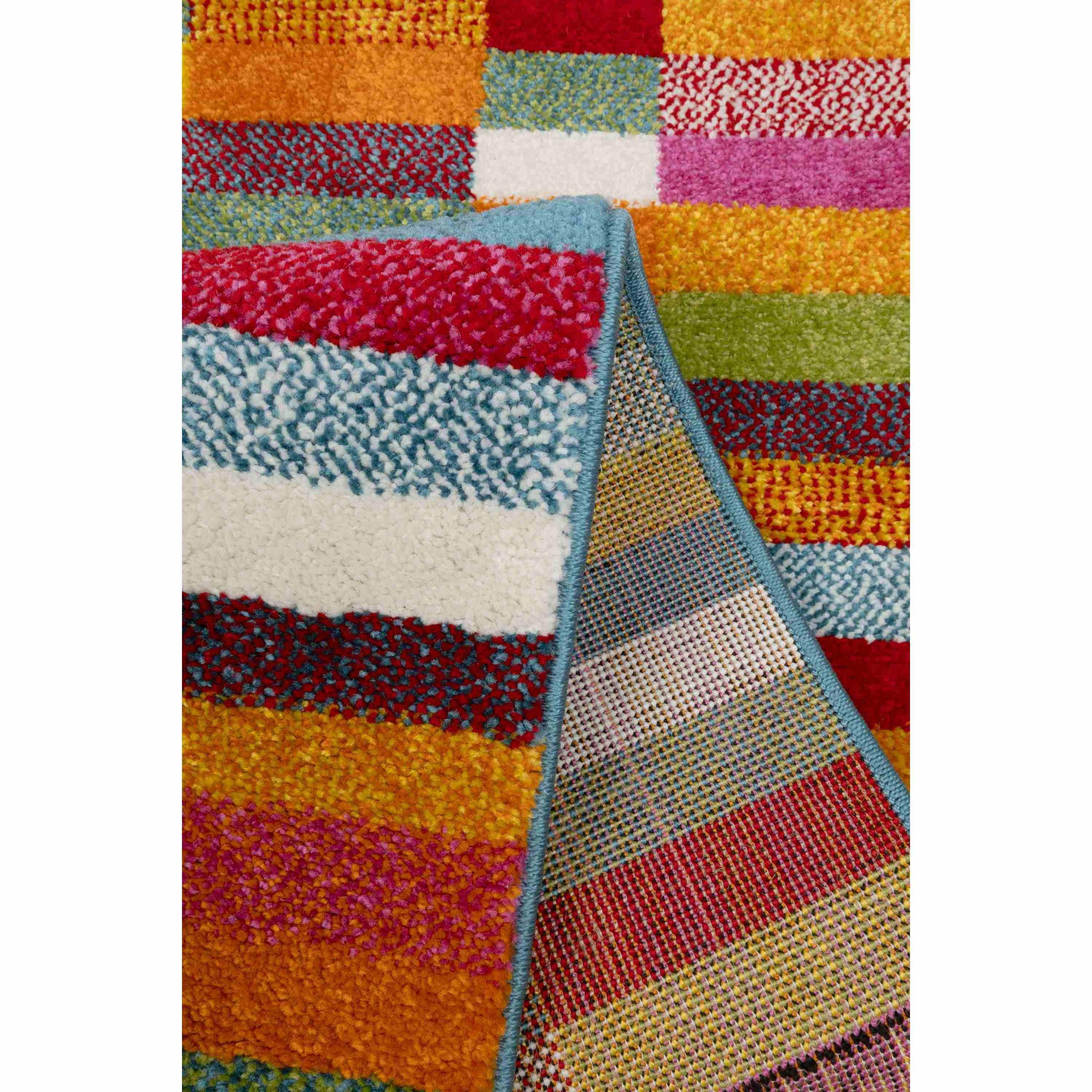 Multi - Homemaker - New Villa Broken Blocks Rug - 4