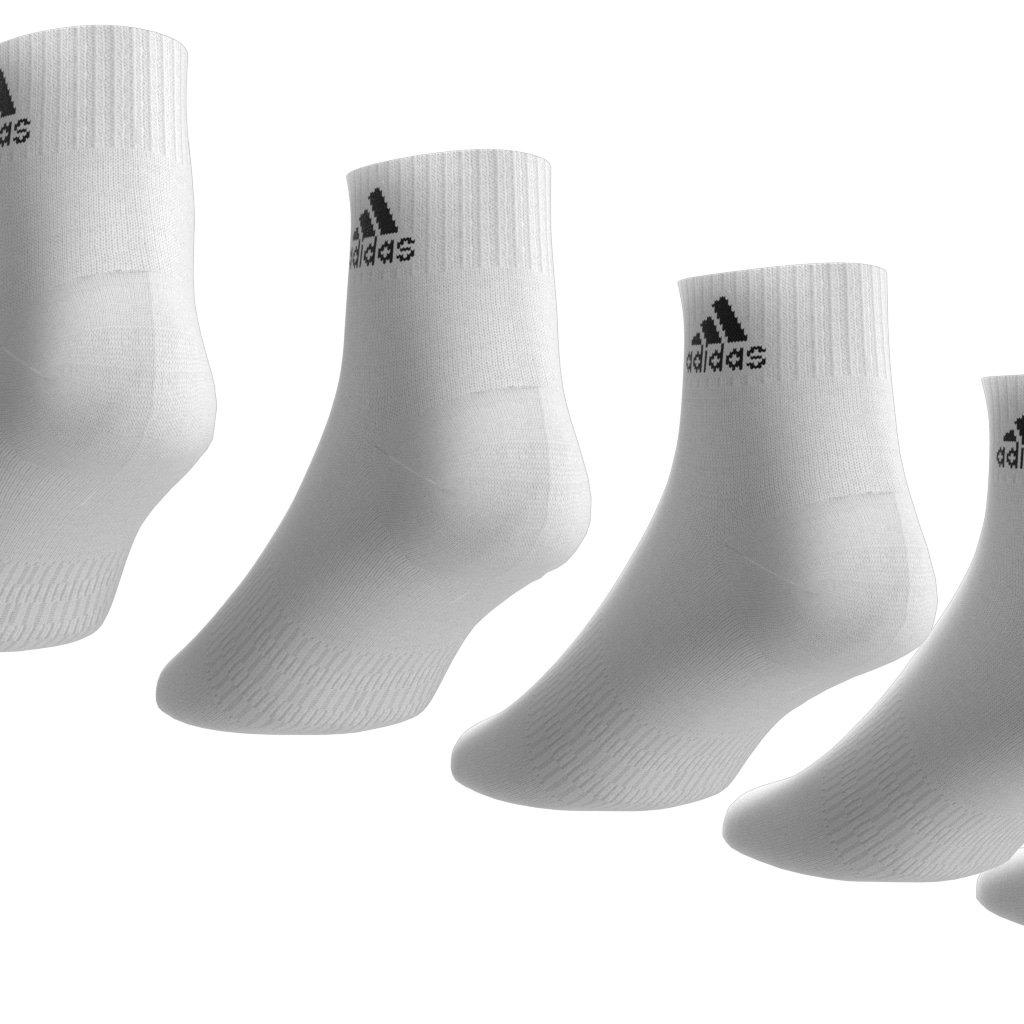 Wit/Zwart - adidas - Sportswear Ankle Socks 6P - 6