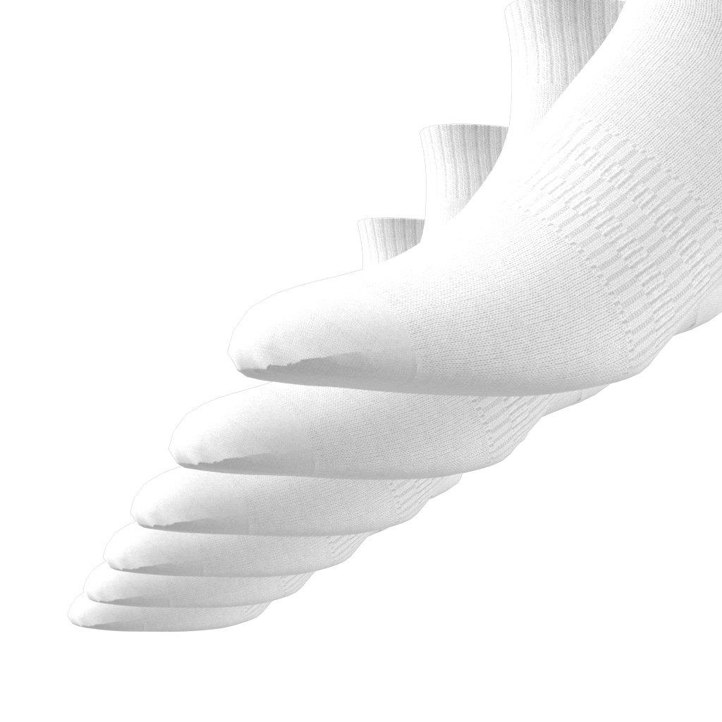 Wit/Zwart - adidas - Sportswear Ankle Socks 6P - 8