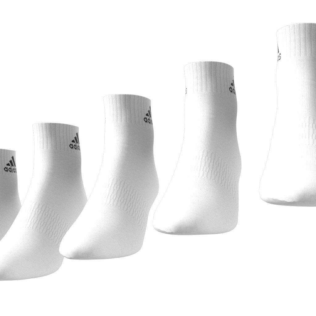 Wit/Zwart - adidas - Sportswear Ankle Socks 6P - 9