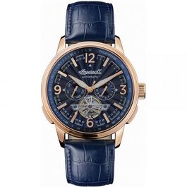 Ingersoll 1892 Mens Ingersoll The Regent Automatic Blue Watch