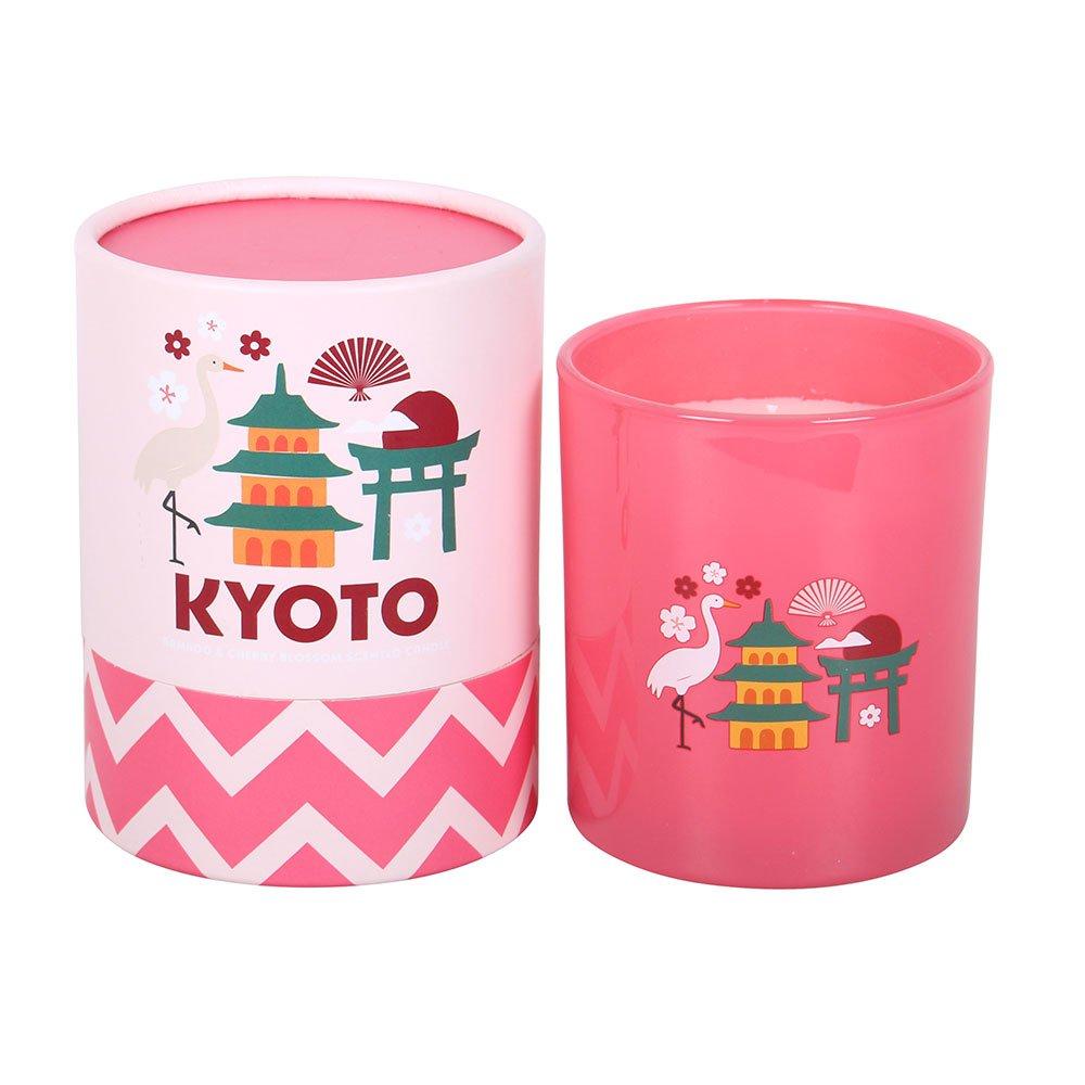 White - Something Different - Kyoto Bamboo & Cherry Blossom Scented Candle - 2