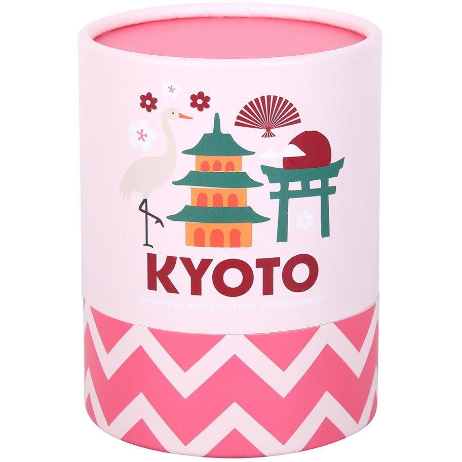 White - Something Different - Kyoto Bamboo & Cherry Blossom Scented Candle - 4