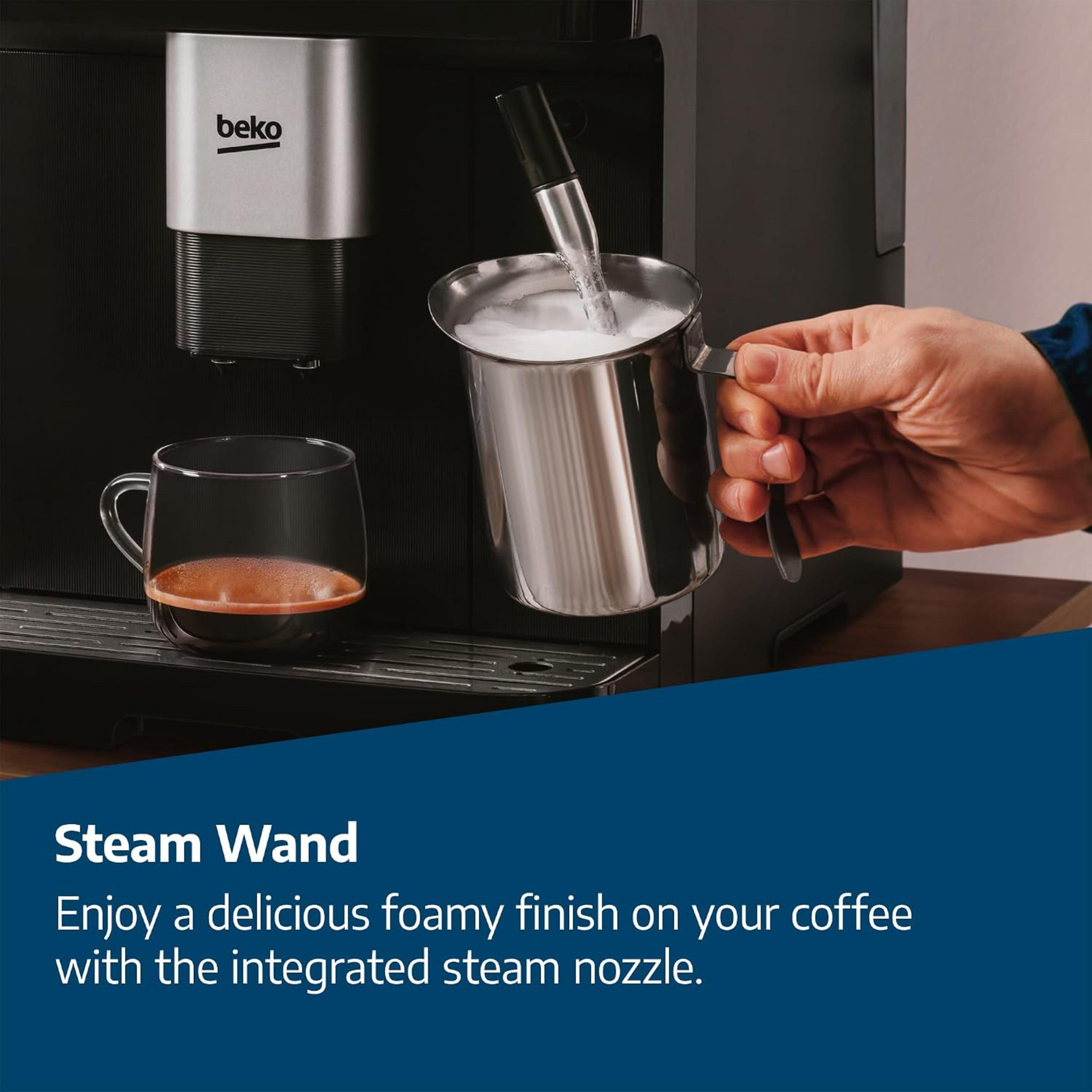 Black - Beko - CaffeExperto Bean to Cup Coffee Espresso Mach - 3