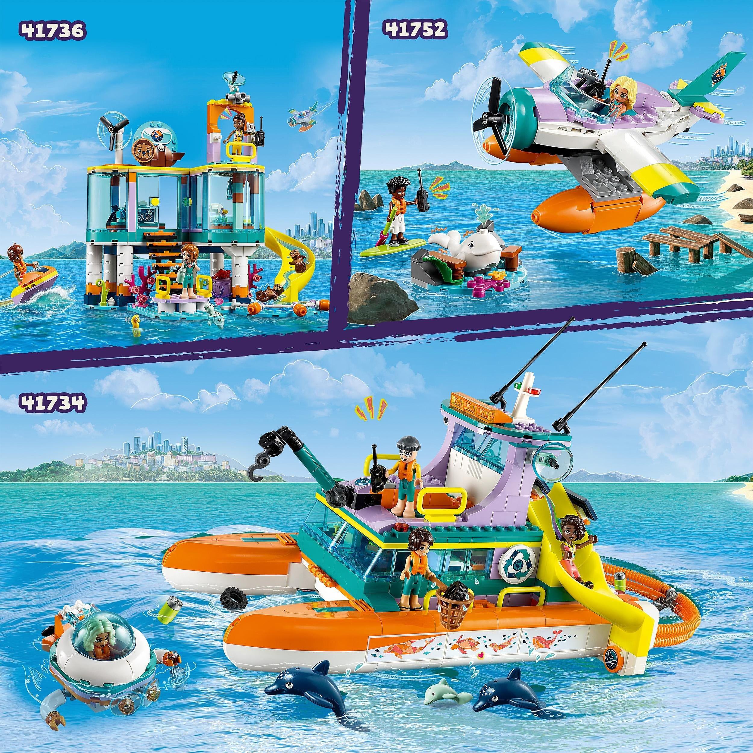 Multi Format An - LEGO - 41734 Friends Sea Rescue Boat - 10
