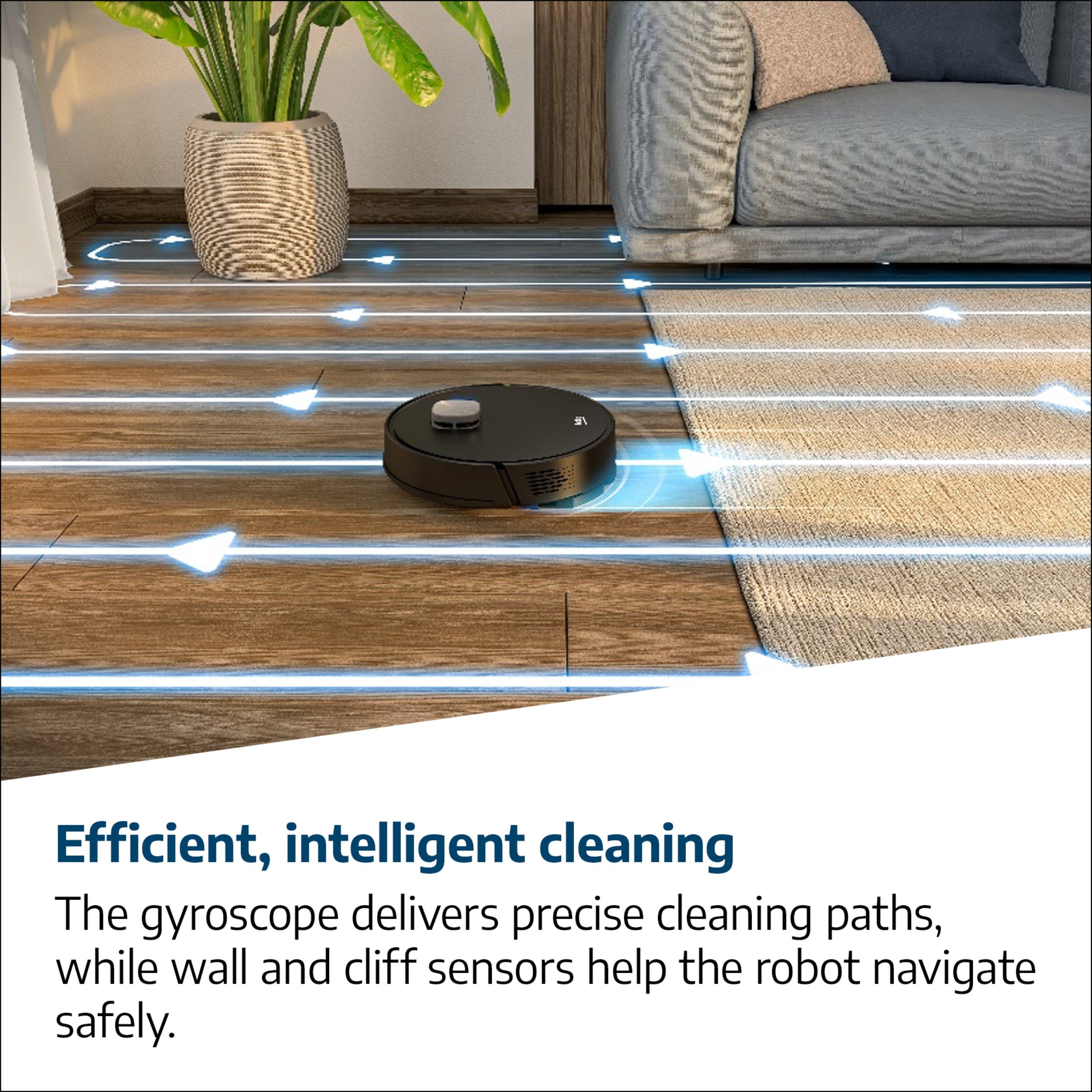 Black - Beko - RoboSmart Robot Vacuum Cleaner & Mop - 5