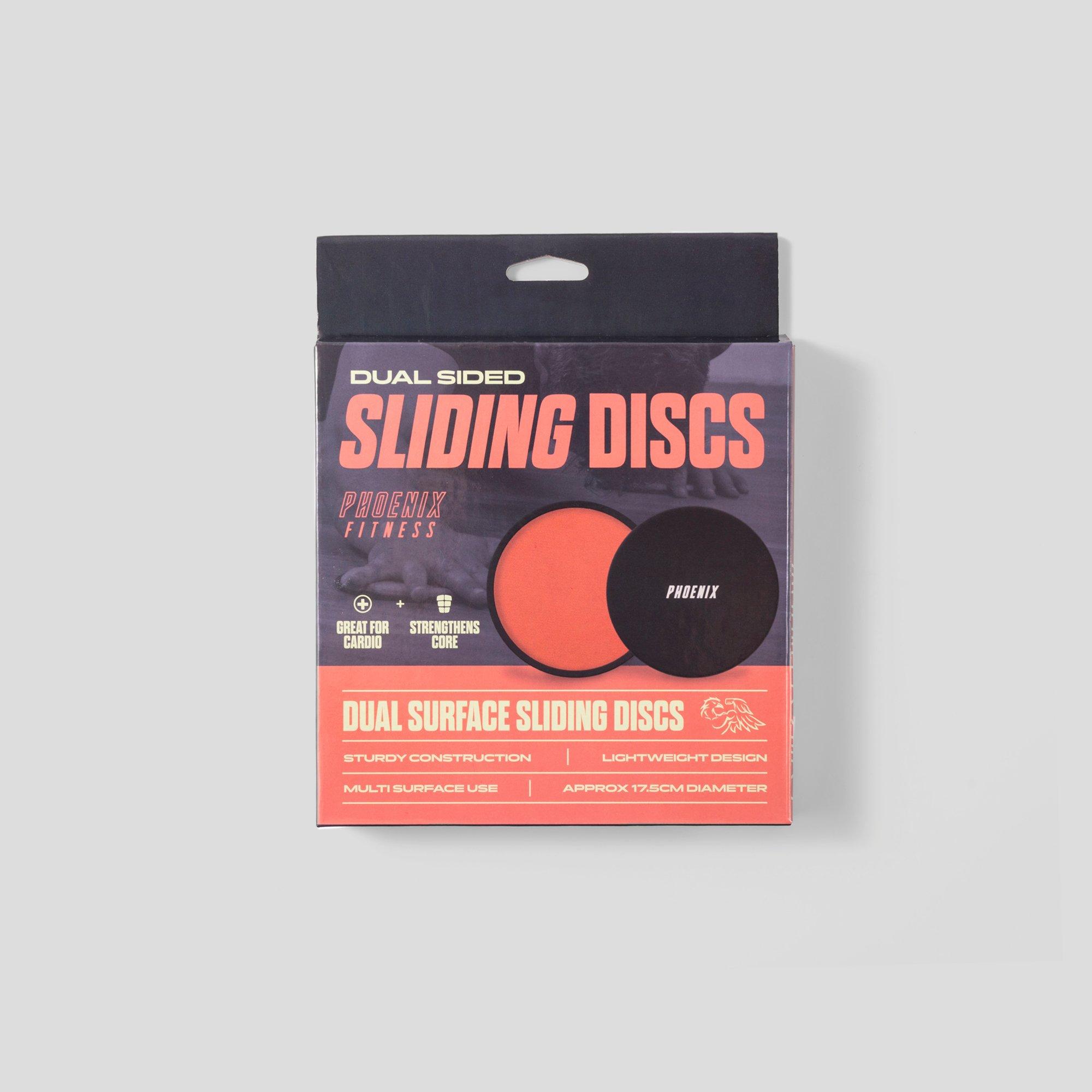 Orange - Phoenix Fitness - Phoenix Fitness Dual-Sided Gliding Discs - 4