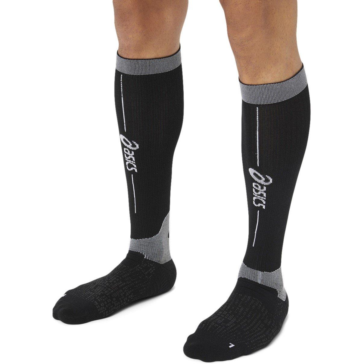 Asics PERFORMANCE RUN COMPRESSION SOCK Chaussettes de compression Sports Direct