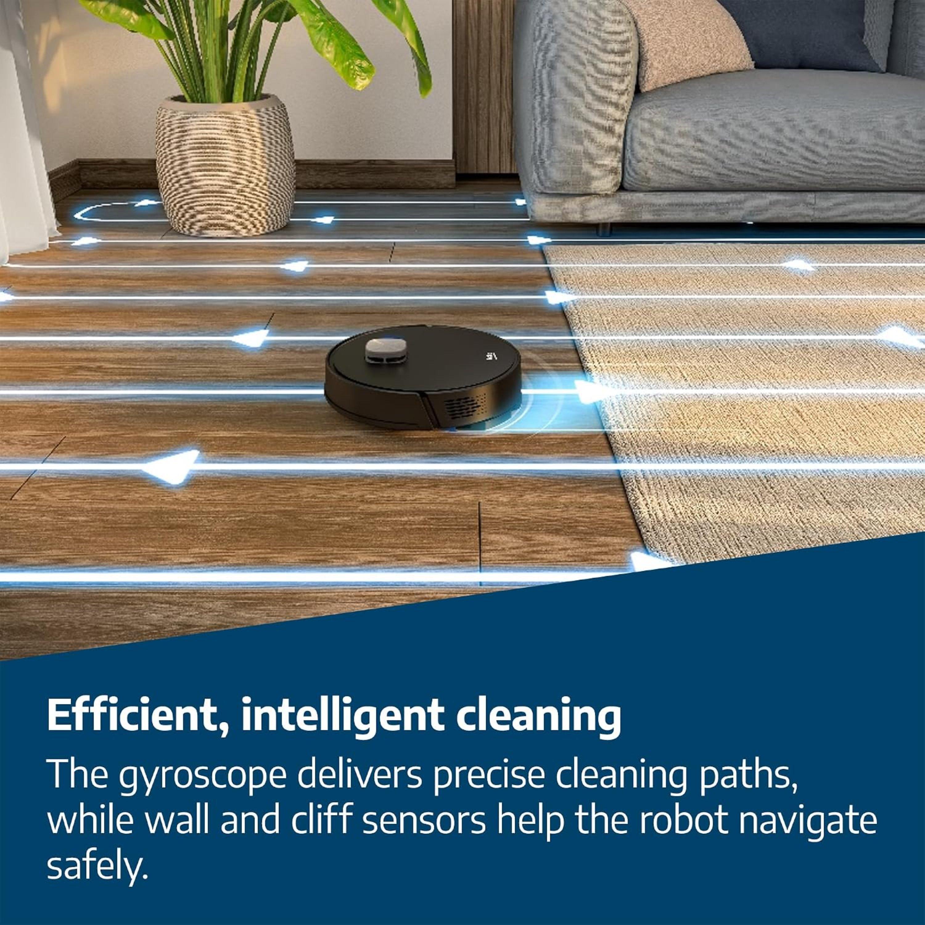 Black - Beko - Beko RoboSmart Self-Emptying Robot Vacuum Cleaner - 8