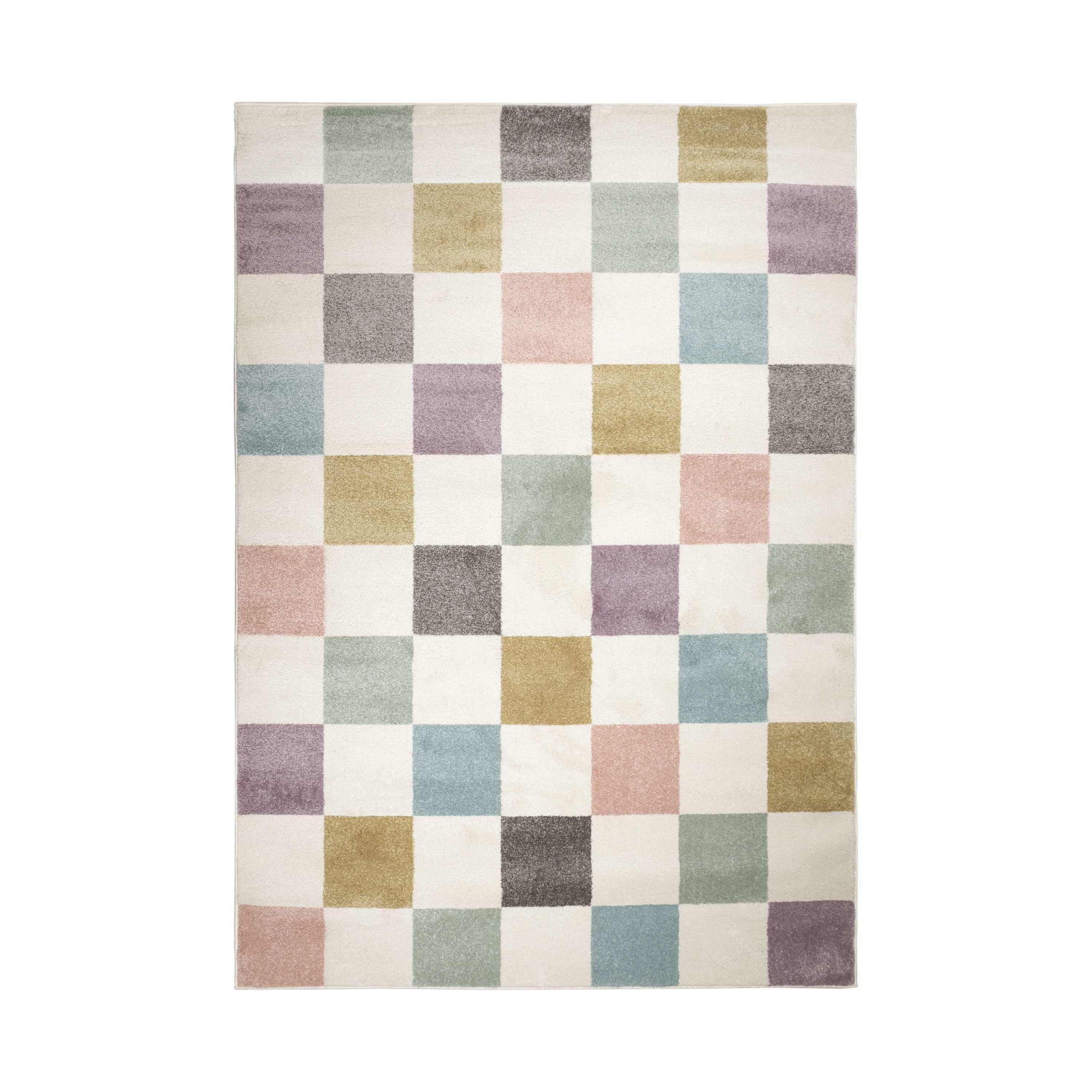 Pastel - Homemaker - Echo Chequer Pastel Rug - 2