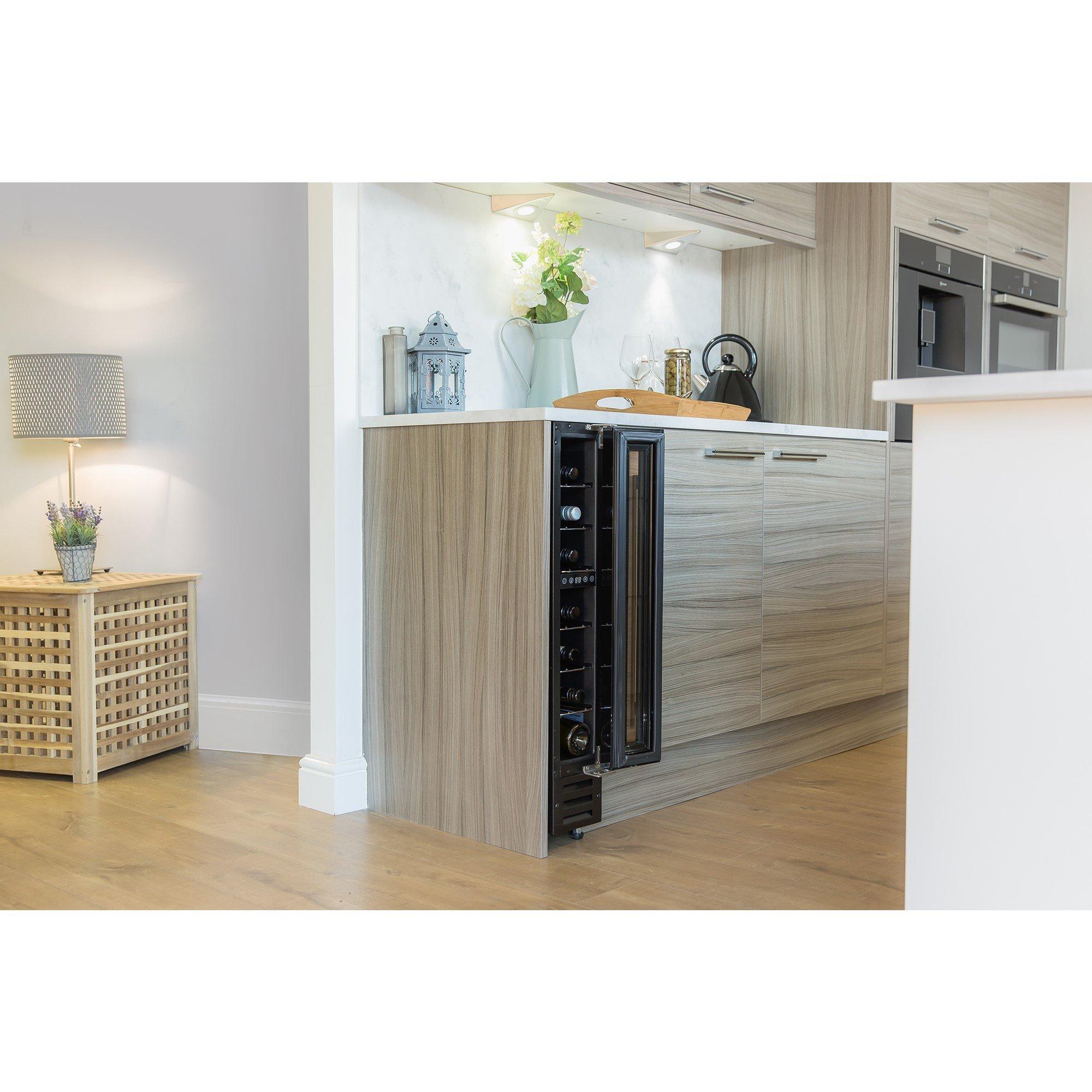 Black Glass - Russell Hobbs - RHBI7WC1 Black Glass Wine Cooler - 2