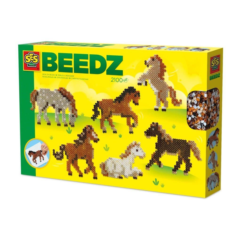 Ses Creative  Kids Iron On Beads - Wild Horses - 