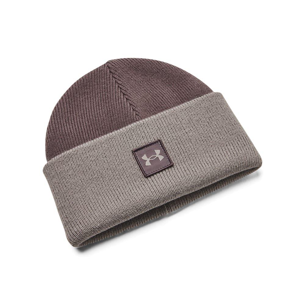 Grey - Under Armour - UA Halftime Shallow Cuff Beanie - 1