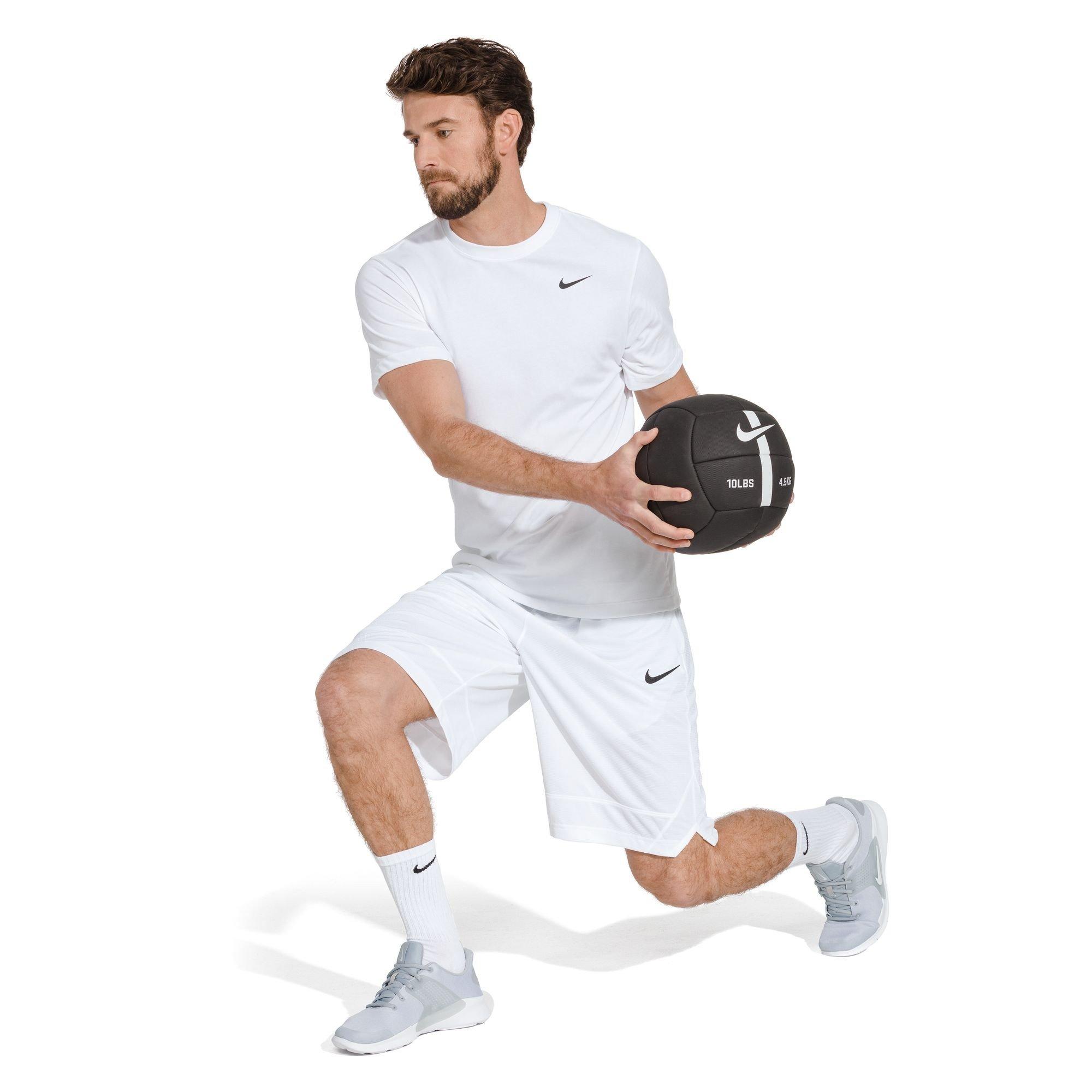 White/Black - Nike - 6-Pack Everyday Cushioned Training Crew Socks - 7