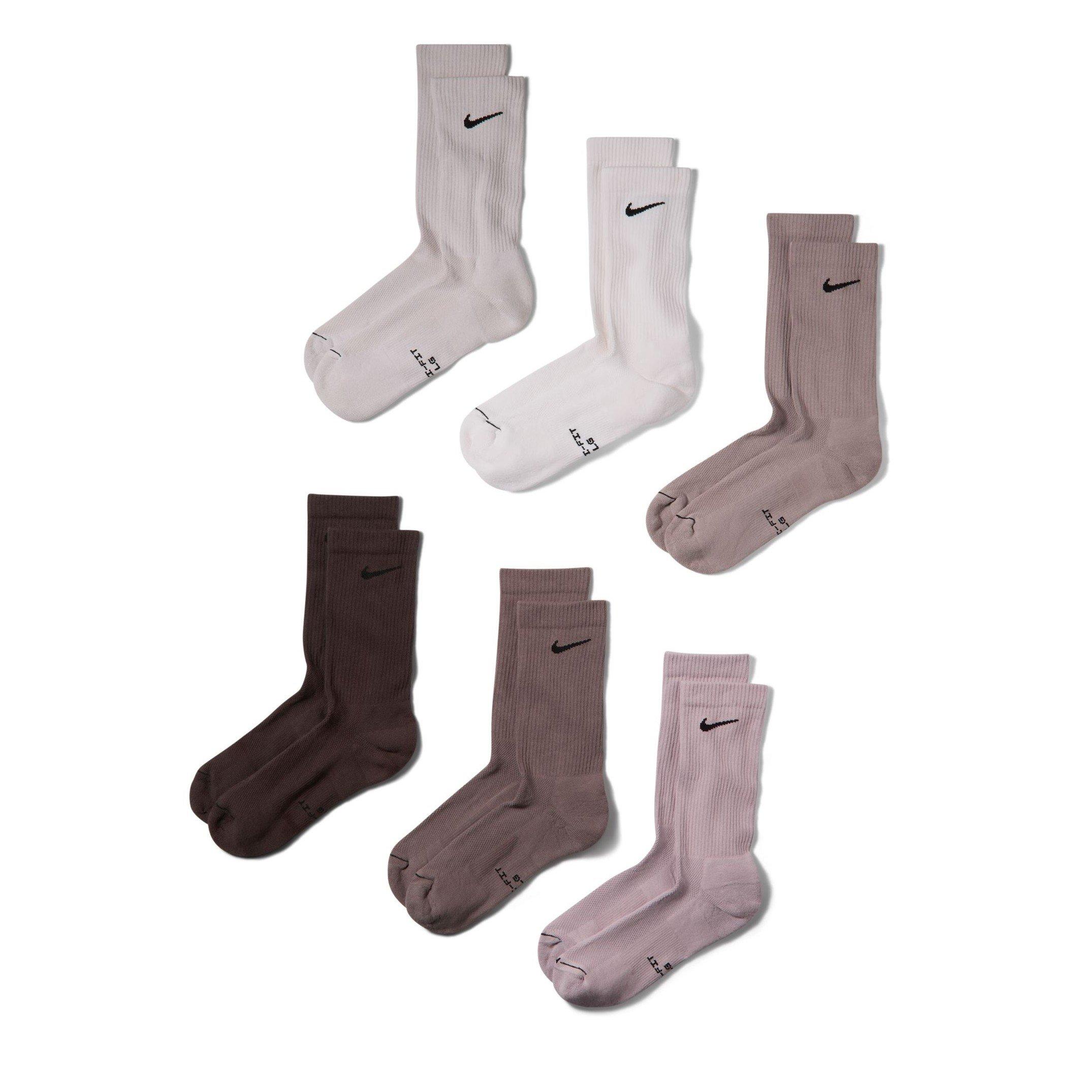 Nike 6-Pack Everyday Cushioned Training Crew Socks