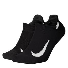 Nike Multiplier Brow Running No-Show Socks (2 Pairs)