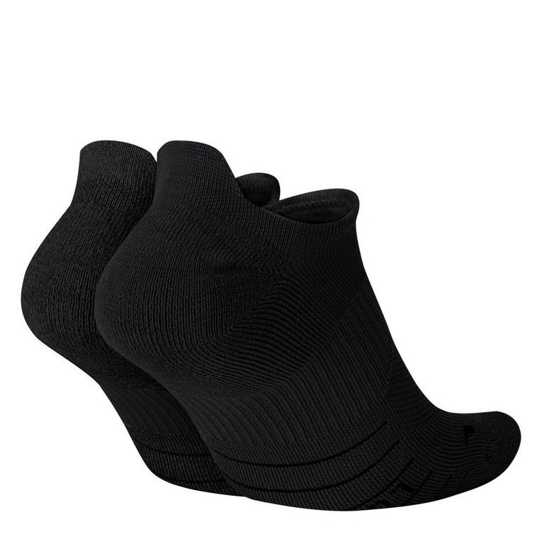 Noir/Blanc - Nike - Multiplier Running No-Show Socks (2 Pairs) - 2