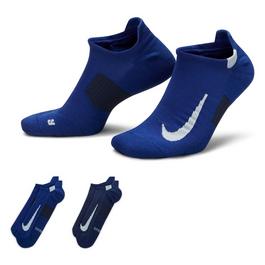 Nike Multiplier Running No-Show Socks (2 Pairs)