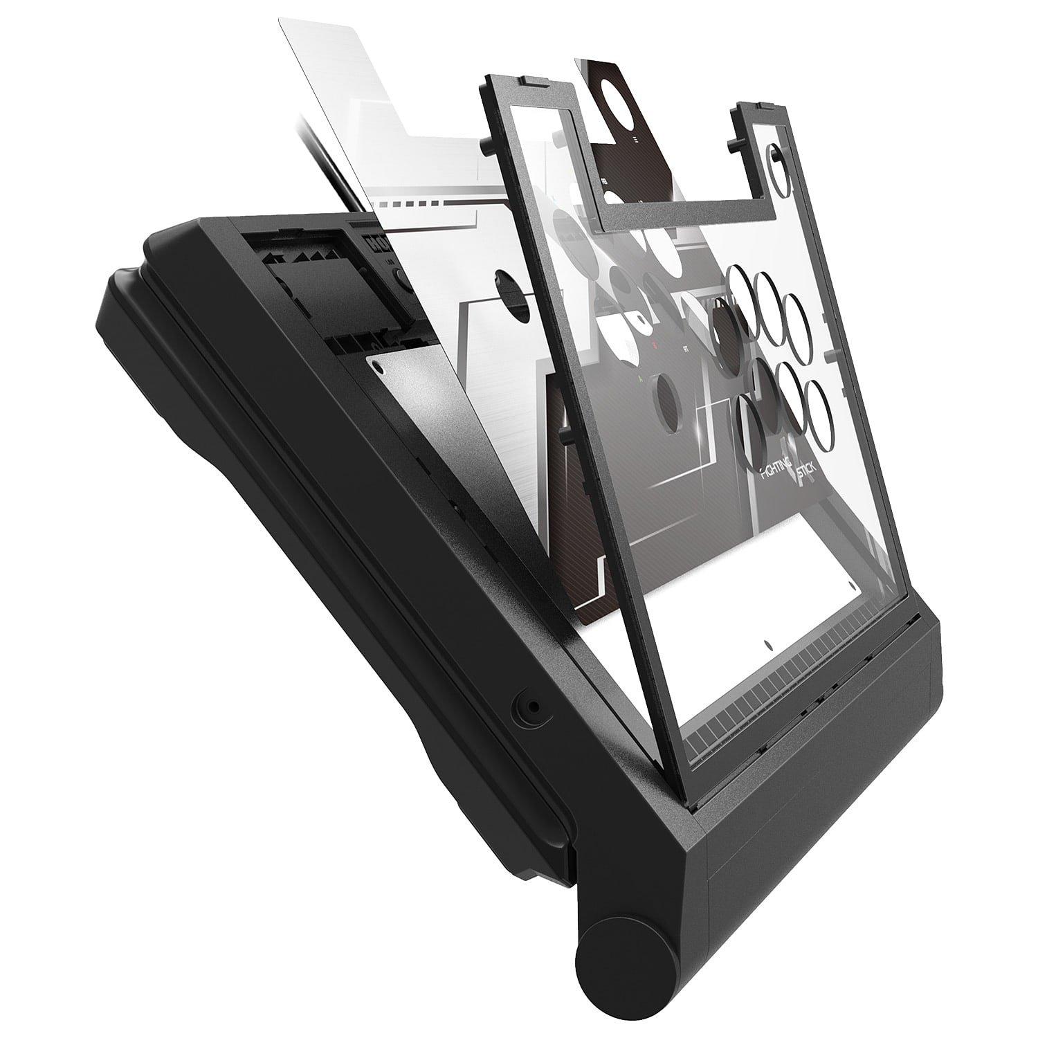 Black - HORI - Fighting Stick Alpha for Xbox Series X&S - 4