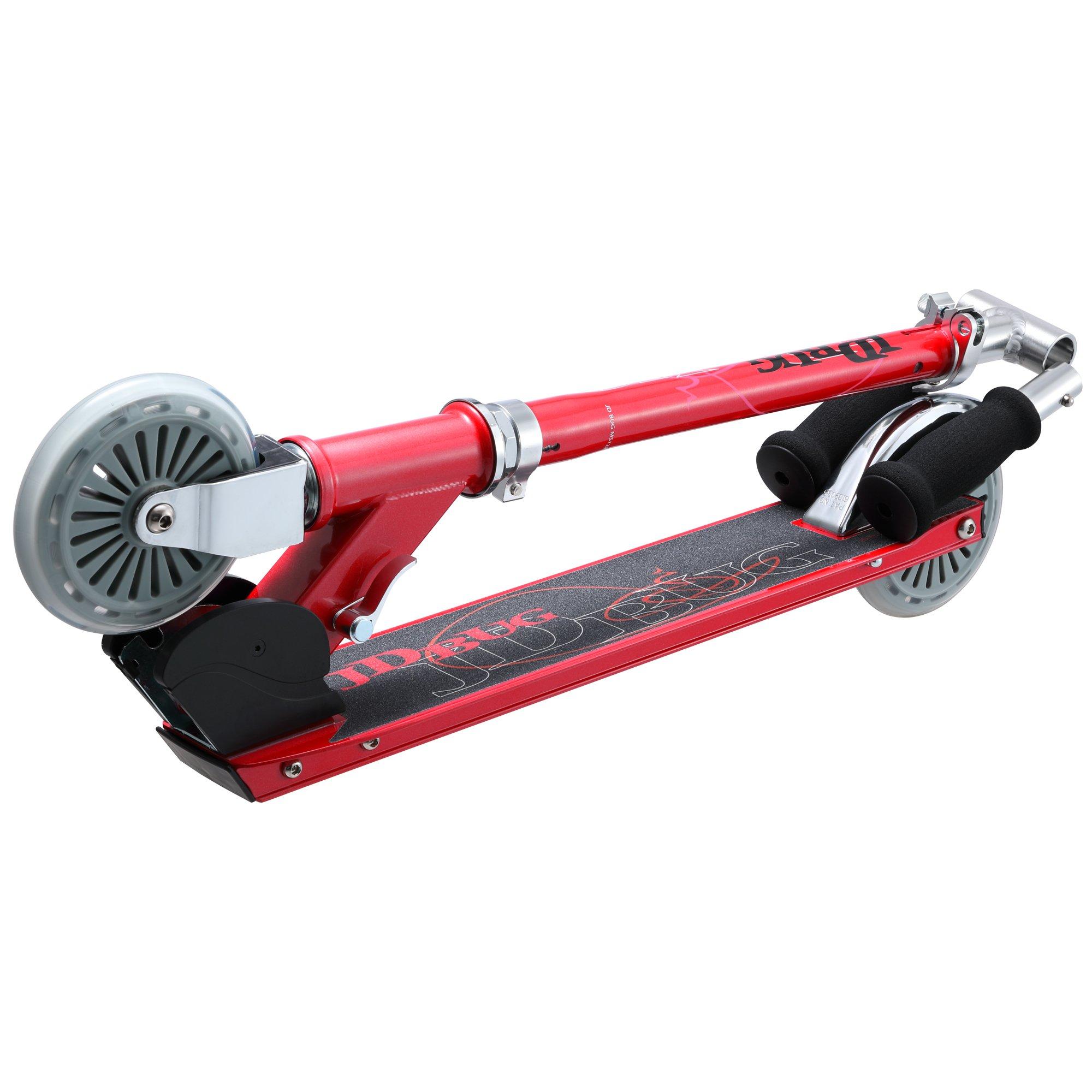 Red Glow Pearl - JD Bug - JD BUG CLASSIC STREET FOLDING CHILDRENS SCOOTER - 2