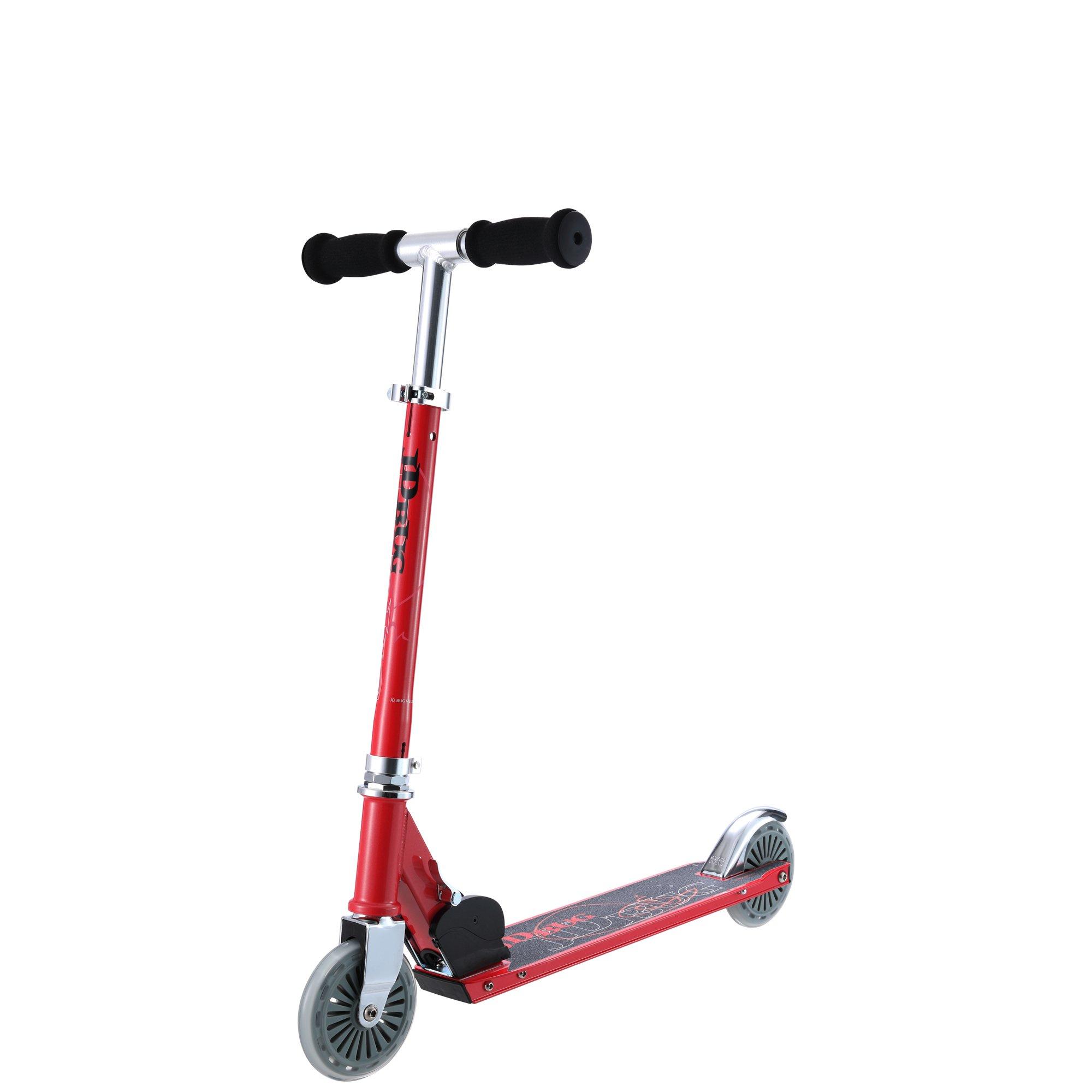 Red Glow Pearl - JD Bug - JD BUG CLASSIC STREET FOLDING CHILDRENS SCOOTER - 3