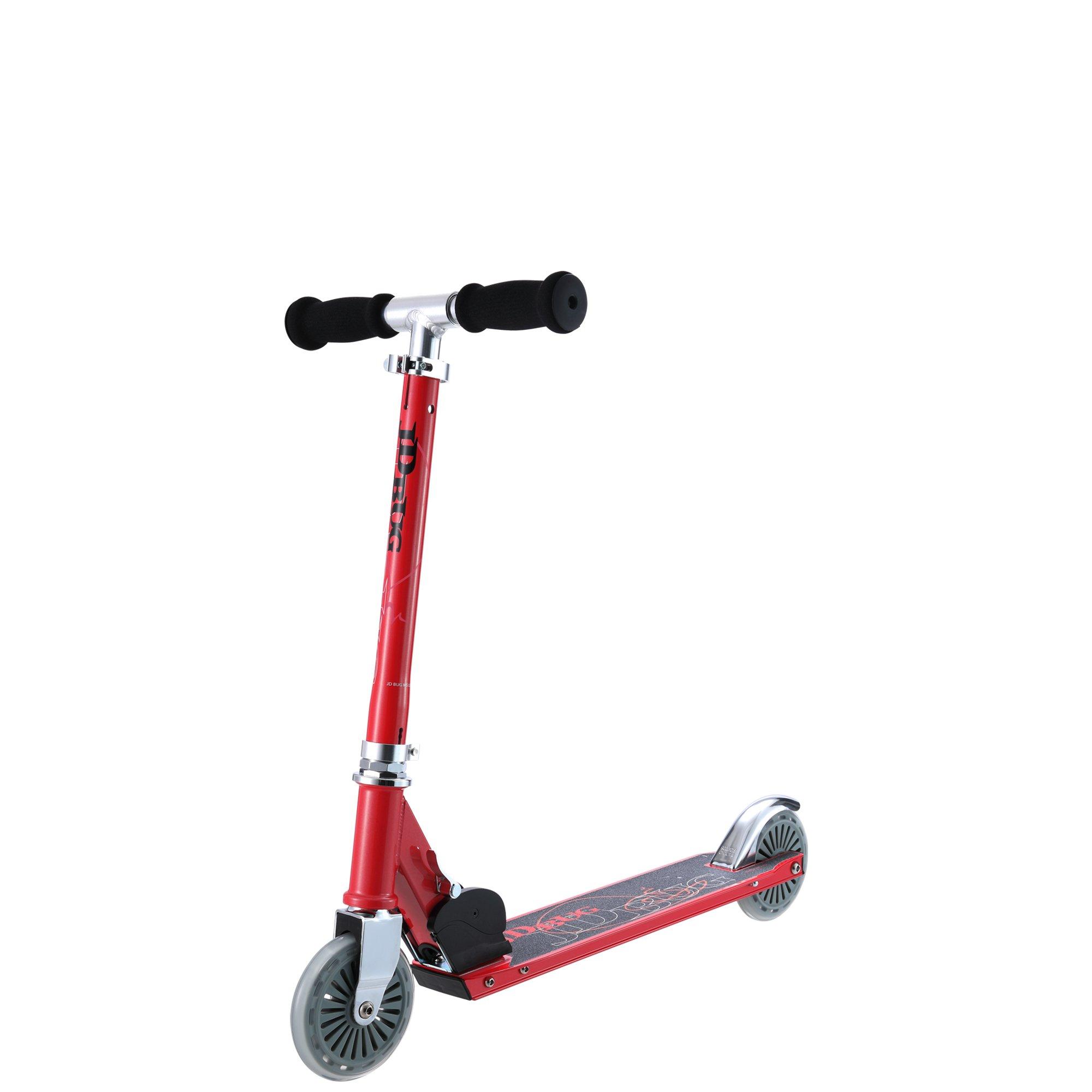 Red Glow Pearl - JD Bug - JD BUG CLASSIC STREET FOLDING CHILDRENS SCOOTER - 4