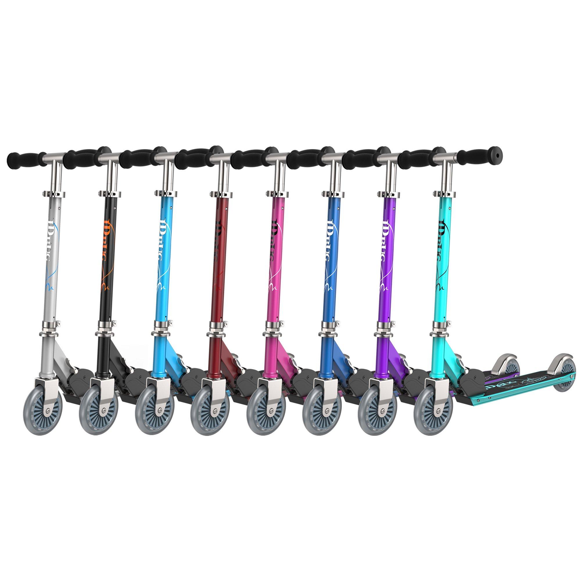 Red Glow Pearl - JD Bug - JD BUG CLASSIC STREET FOLDING CHILDRENS SCOOTER - 7