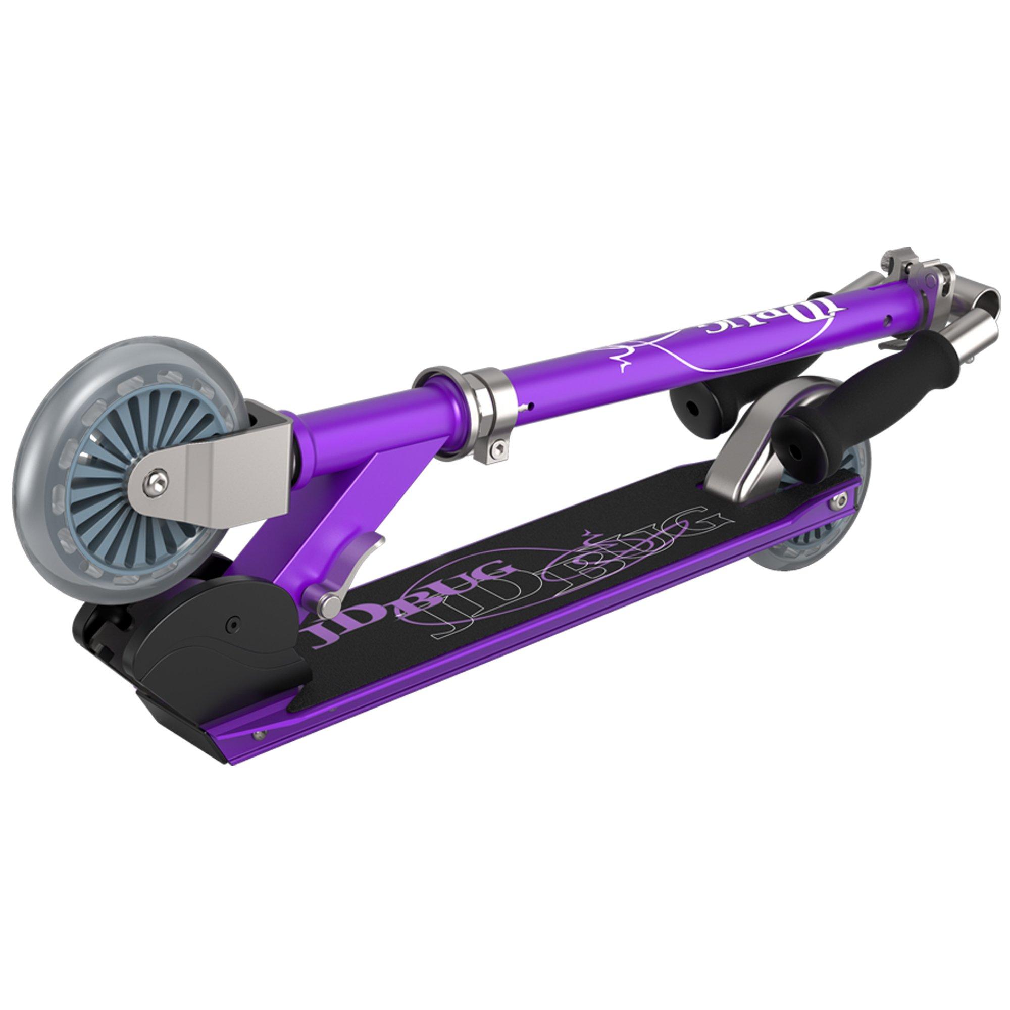 Purple Matt - JD Bug - JD BUG CLASSIC STREET FOLDING CHILDRENS SCOOTER - 2