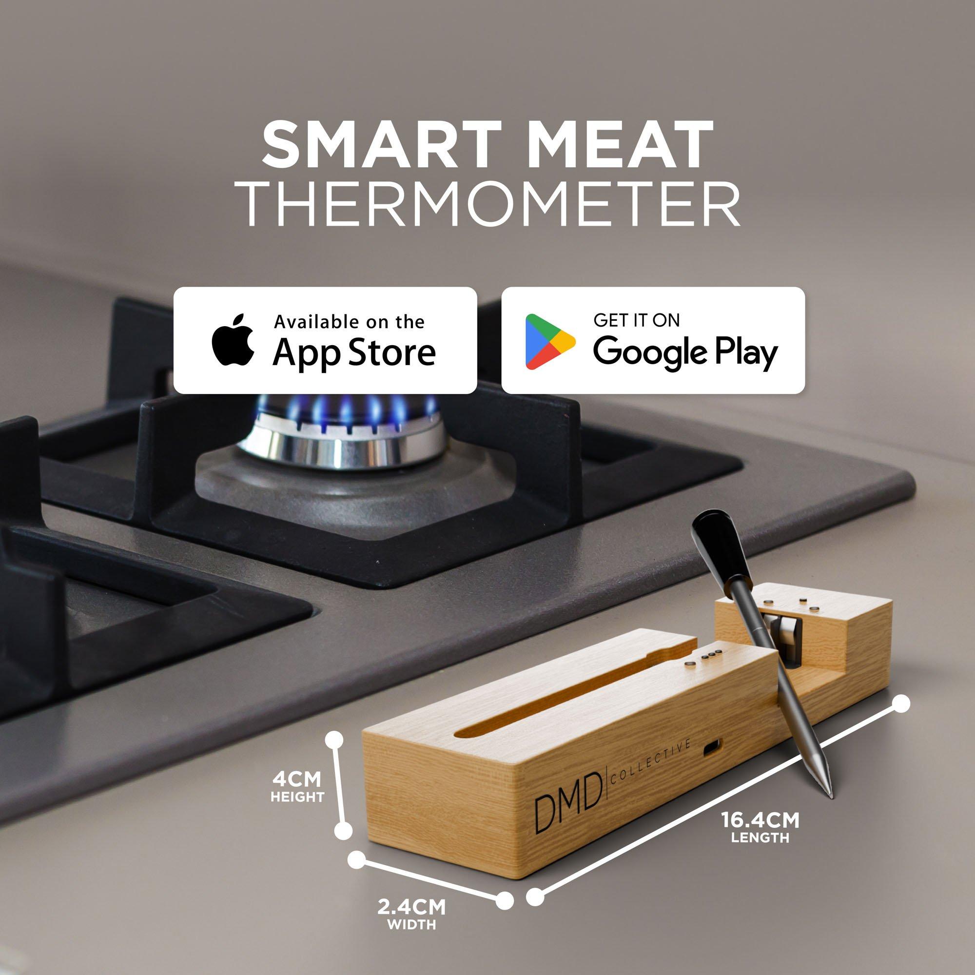 Black - DMD Collective - Wireless Meat Thermometer - 2