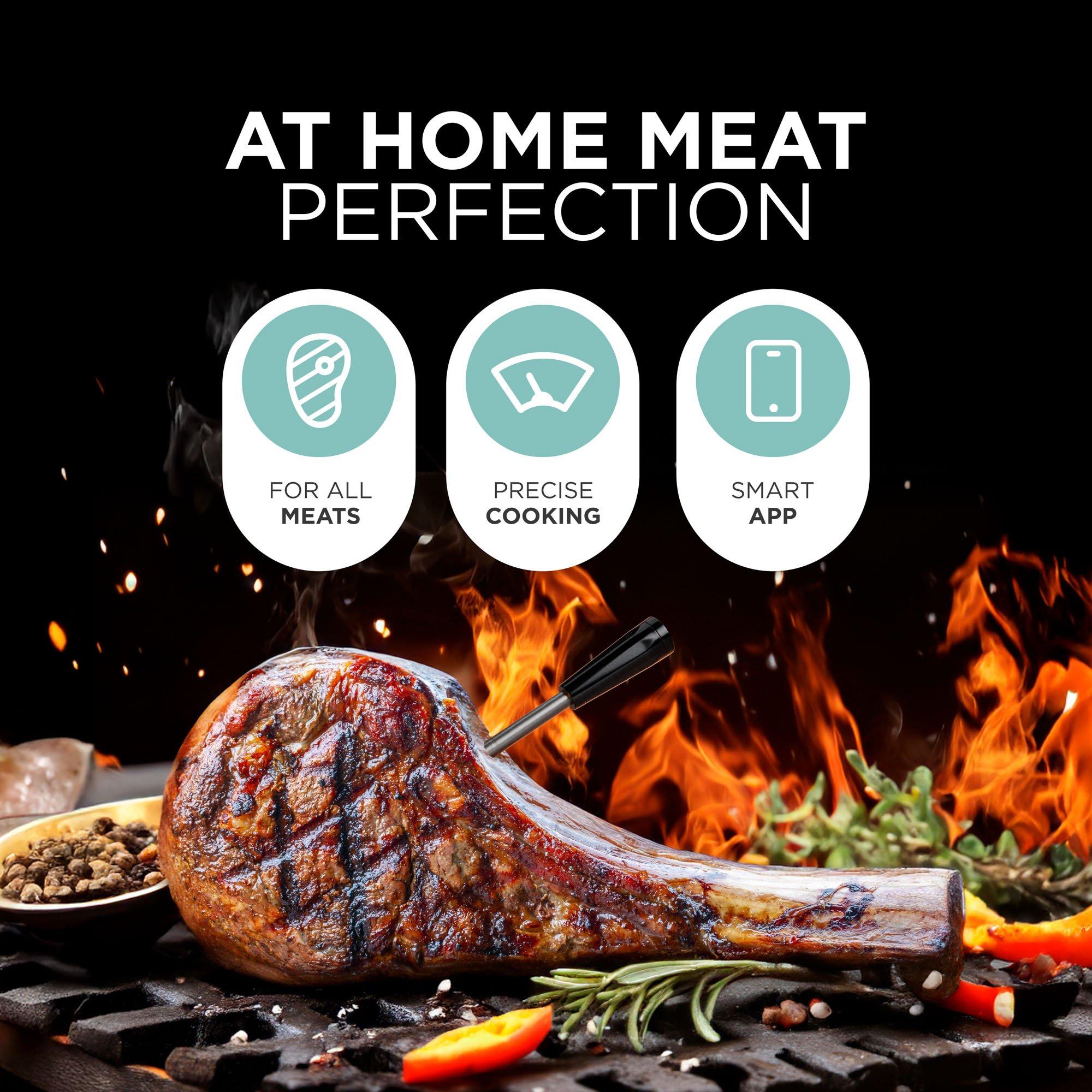 Black - DMD Collective - Wireless Meat Thermometer - 3